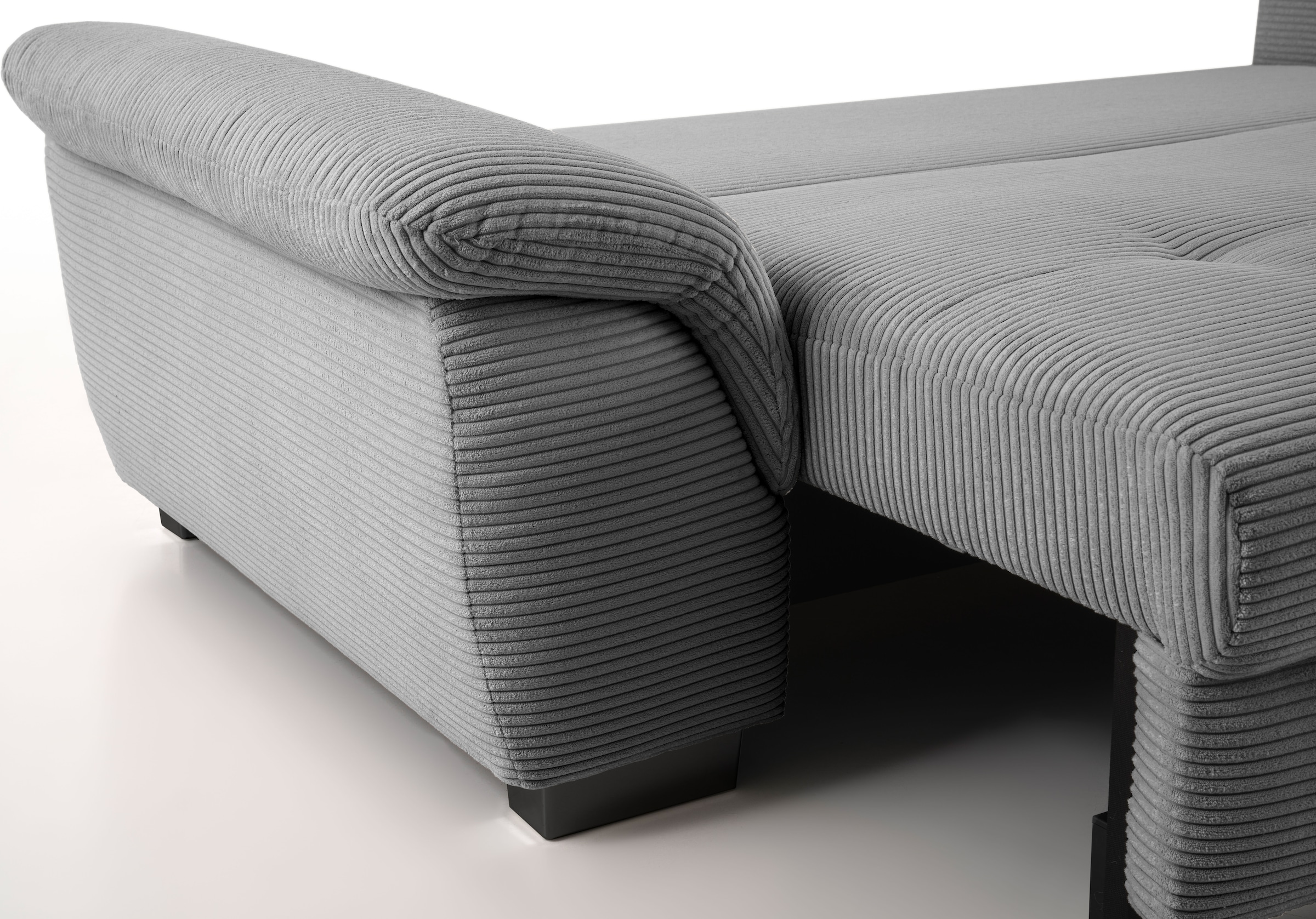 Mr. Couch Ecksofa »Dario, L-Form, mit Bett und Bettkasten«, mit Kaltschaum