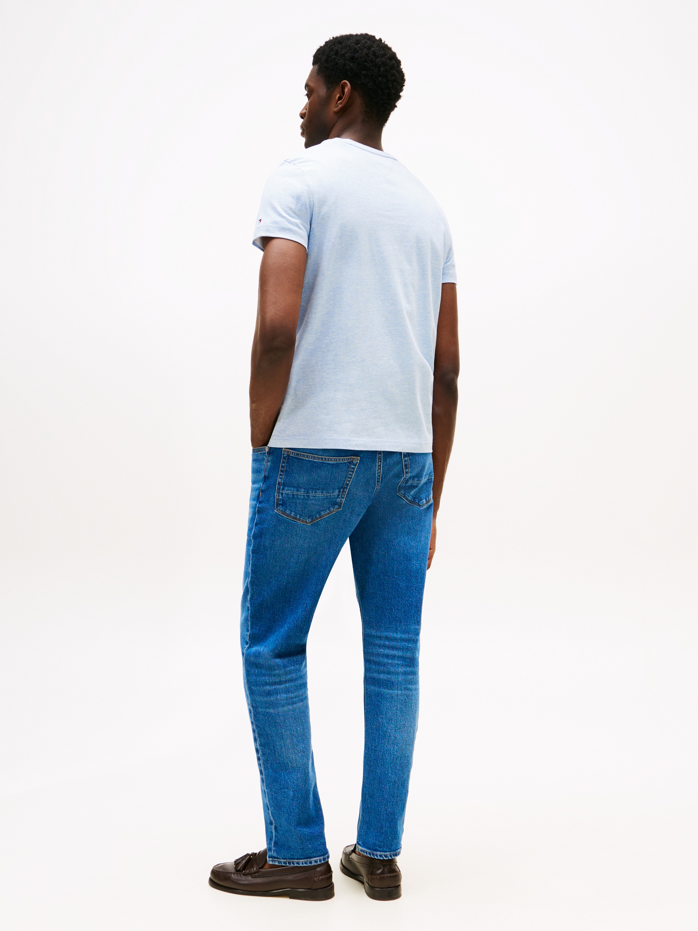 Tommy Hilfiger T-Shirt »TOMMY LOGO TEE«, aus reiner, nachhaltiger Baumwolle