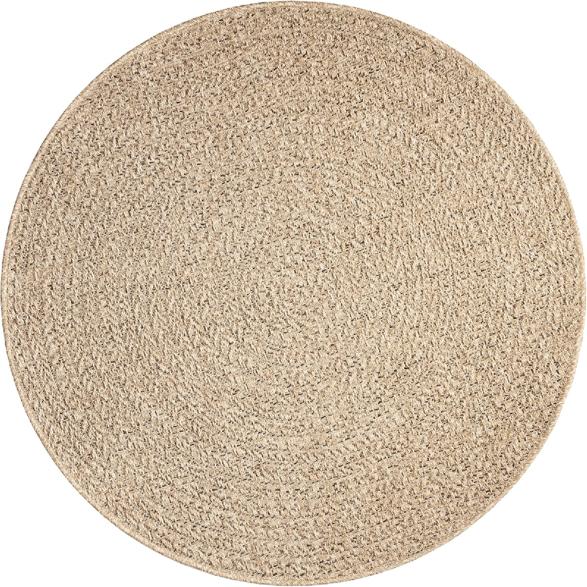 the carpet Teppich »Kansas«, rund, 1 mm Höhe, moderner robuster In und Outdoor Teppich Jute Look