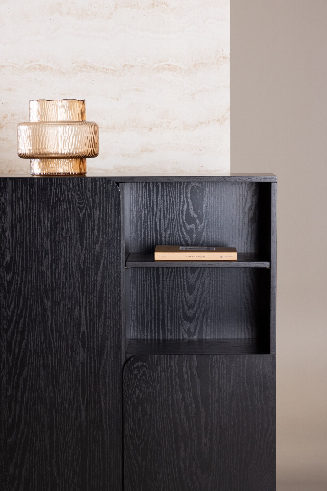 Venture Home Stauraumschrank »Tyresö, Stauraumschrank, Höhe 110 cm« Stauraumschrank, Lackierung, kultiviert, modern, vielseitig