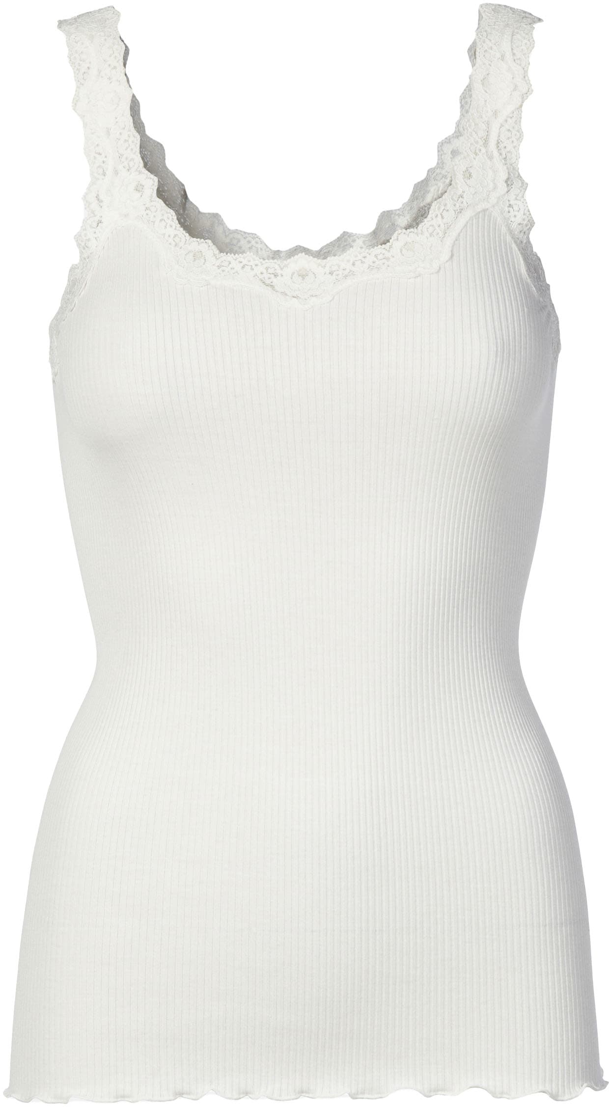 rosemunde Tanktop "Babette Silk Top" umgedrehter Vintage-Spitzenbesatz, fem günstig online kaufen