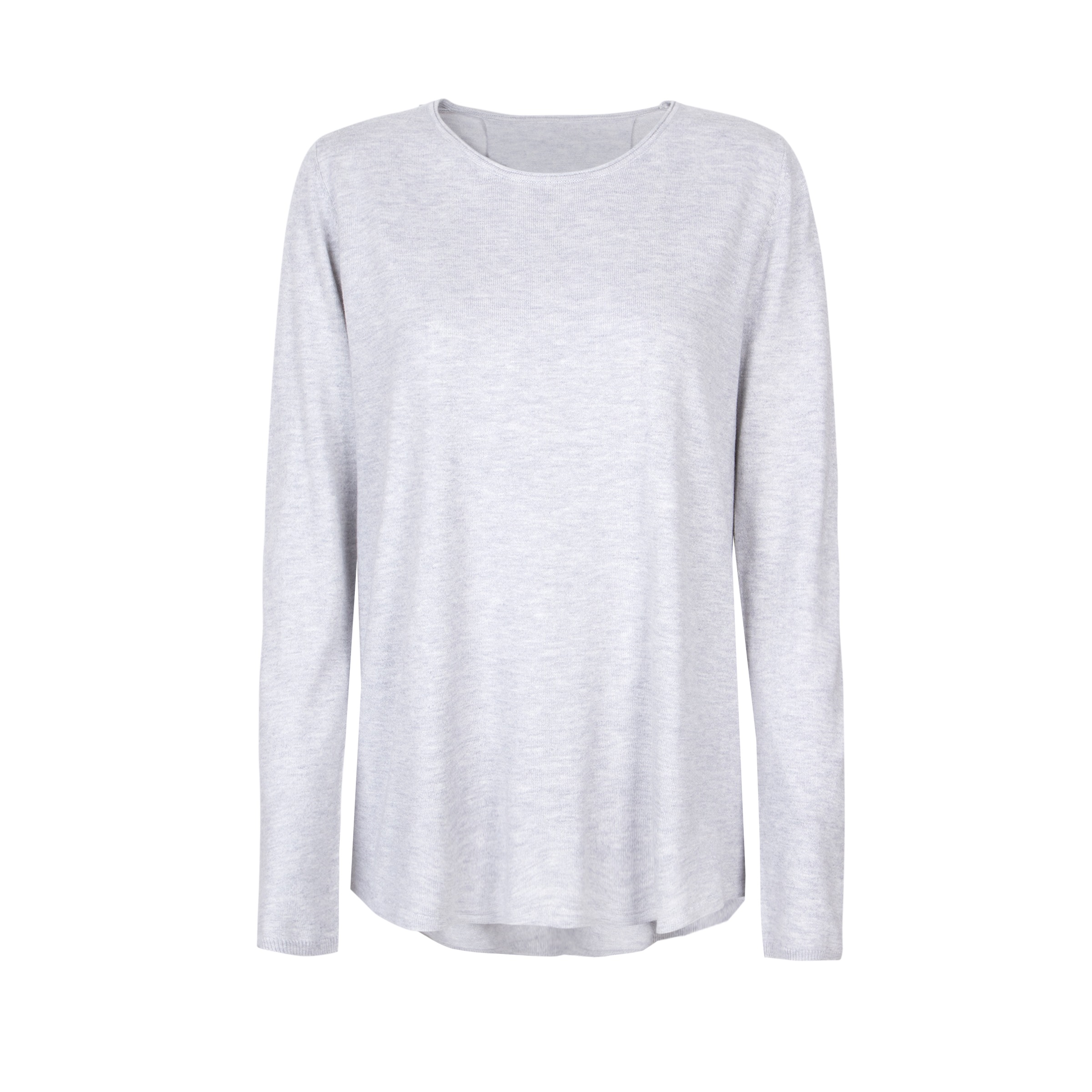 Lieblingsstück Rundhalspullover »Pullover LahelaEP«, mit abgerundetem Saum
