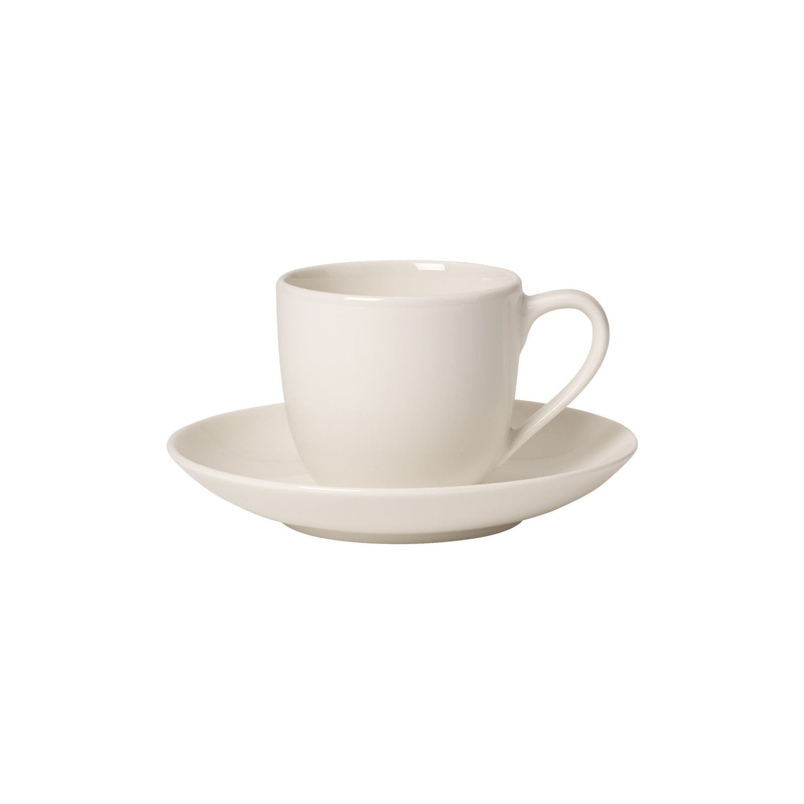 Villeroy & Boch Tasse "Espressotasse mit Untertasse For Me 70 ml weiß" günstig online kaufen