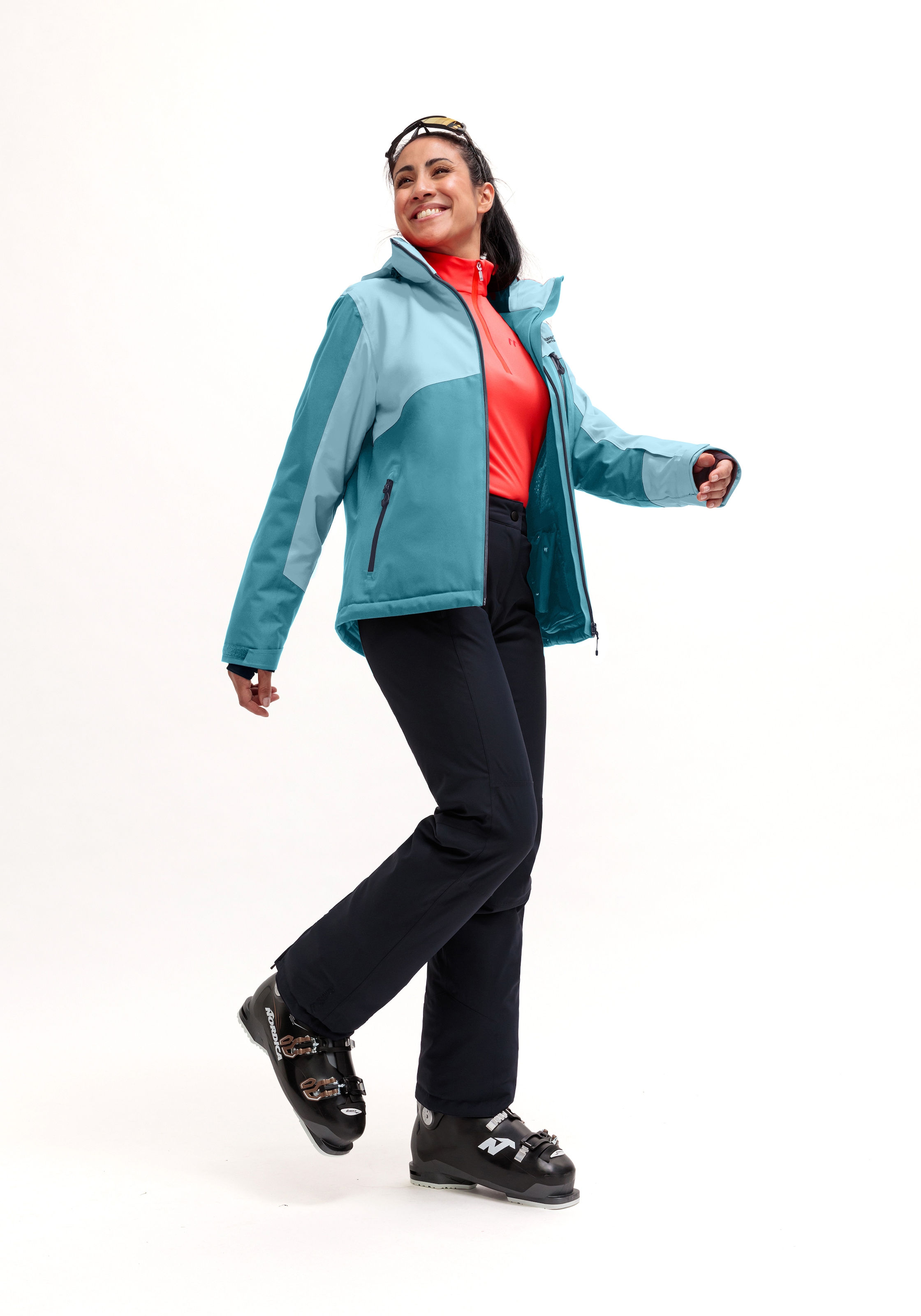 Maier Sports Skijacke »Glacierguard W«, Damen Winterjacke wattiert u. wasserdicht