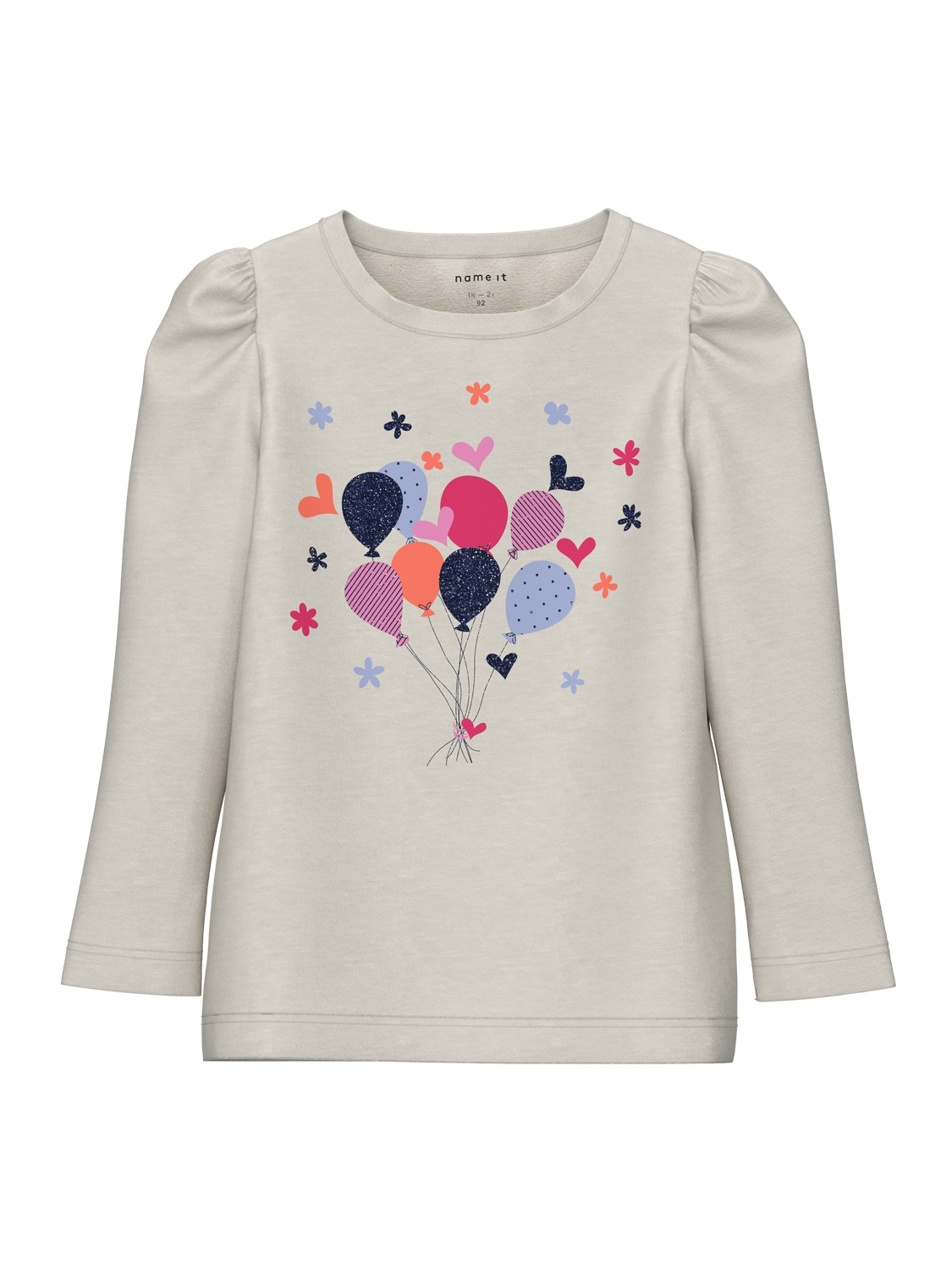 NAME IT Jungen Langarmshirt – Heavy Jersey Loose Fit, Weiches Baumwollmaterial, Reguläre Passform