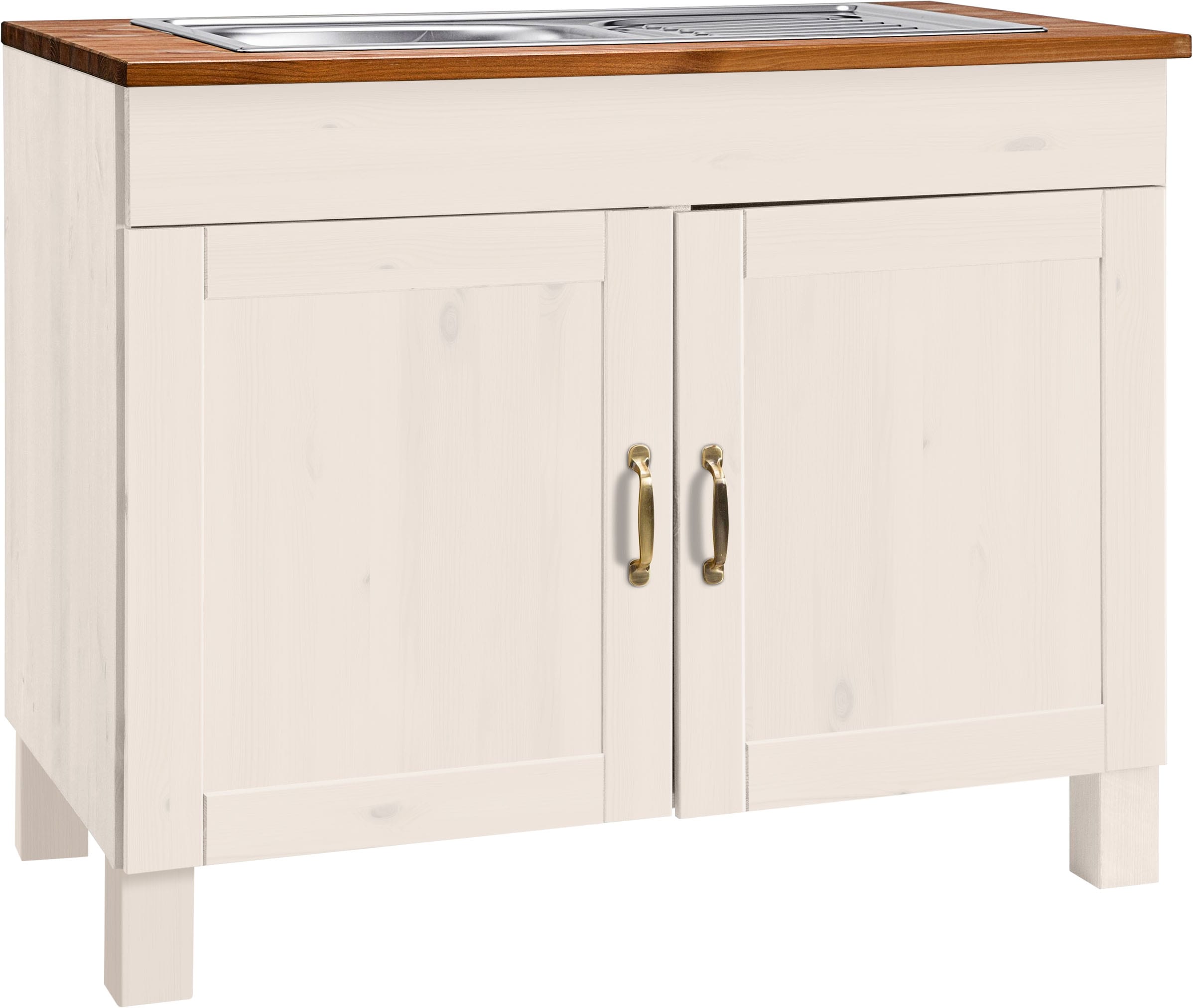 Home affaire Spülenschrank "Alby" Breite 100 cm, 1 Fach
