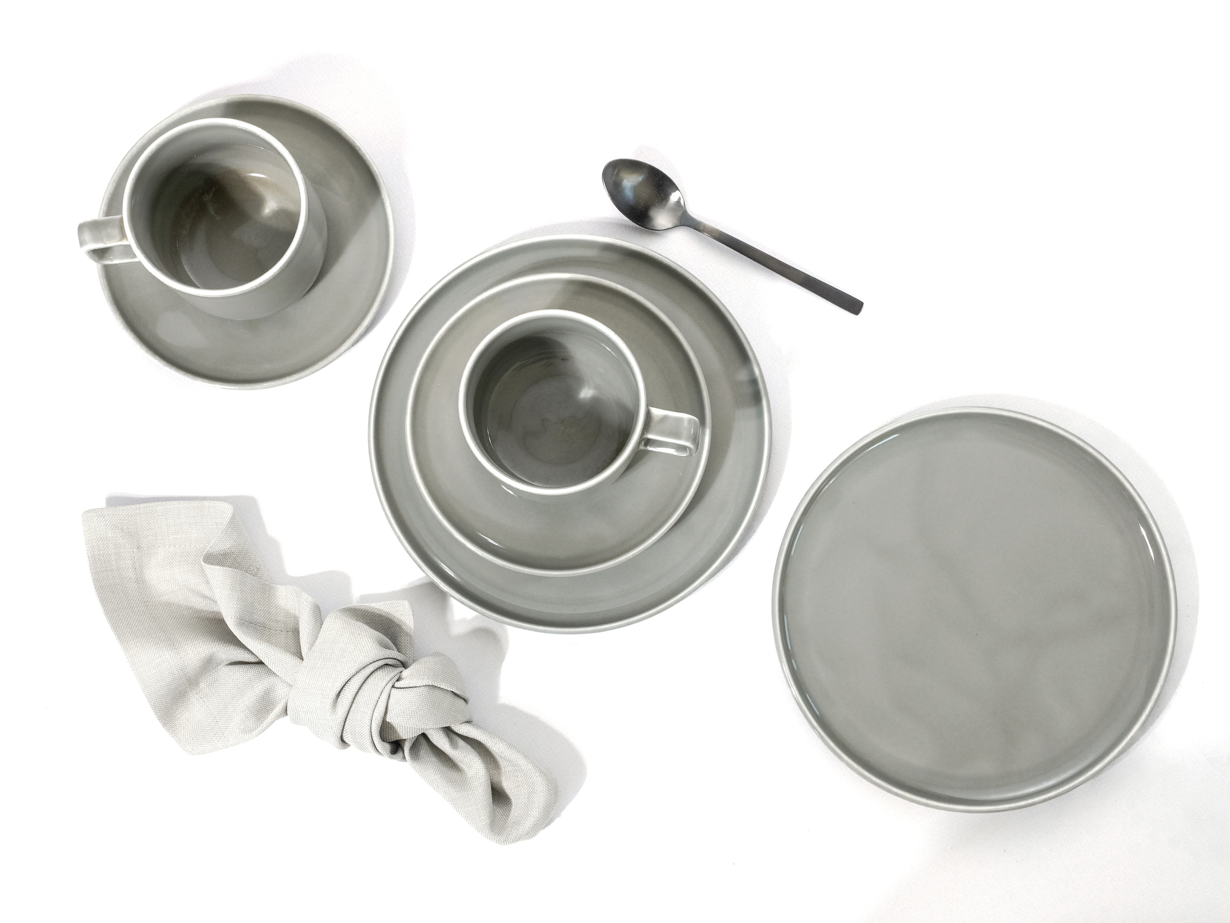 CreaTable Kaffeeservice »Chef Collection« Service, nordisches Design, 18 Teile, für 6 Personen