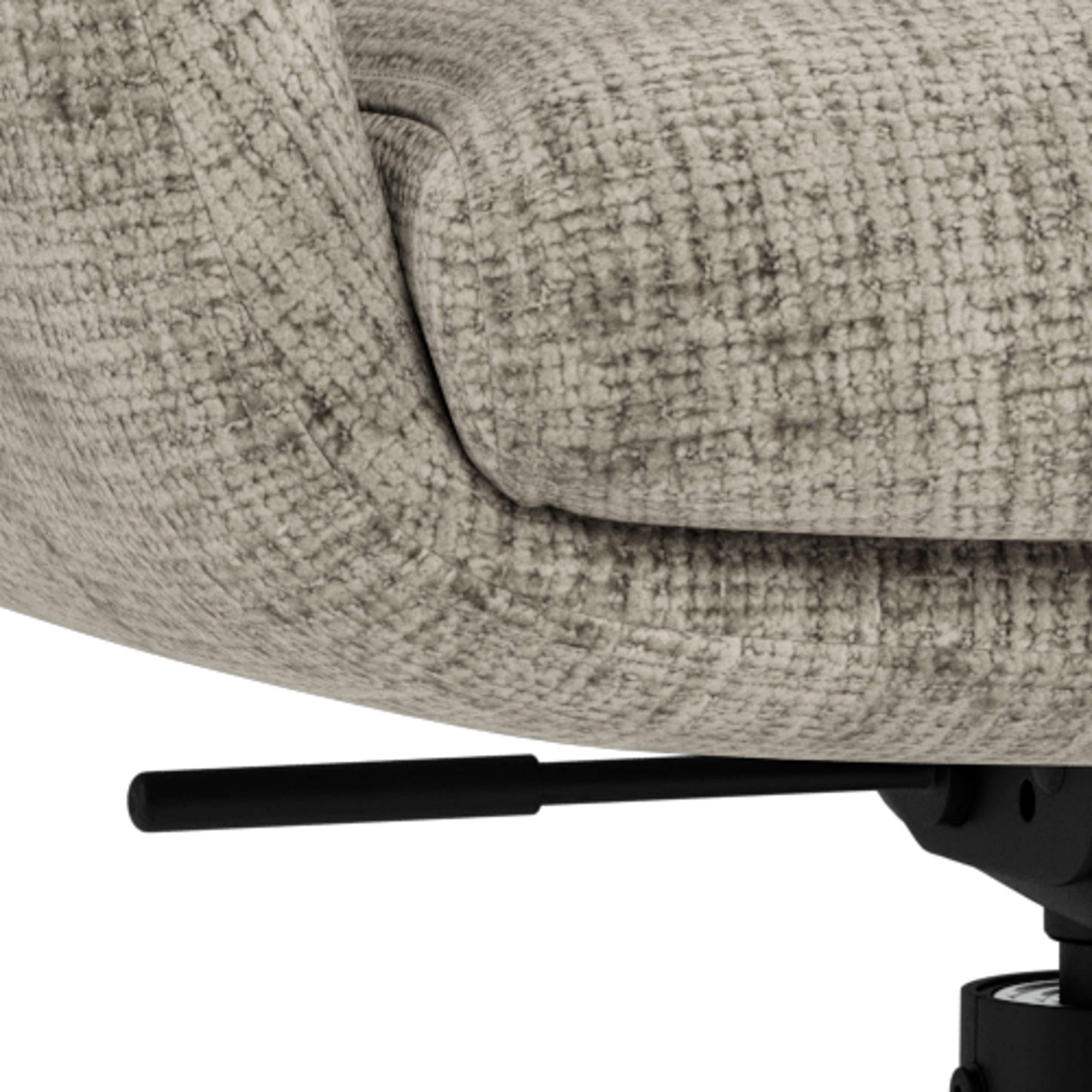 ACTONA GROUP Esszimmerstuhl »Roger, Polsterstuhl, Stuhl, 2er-Set« (Set) 2 Stk.grauer Stoff, Armlehnen, Polsterung, Dreh- & Kippfunktion, FSC™