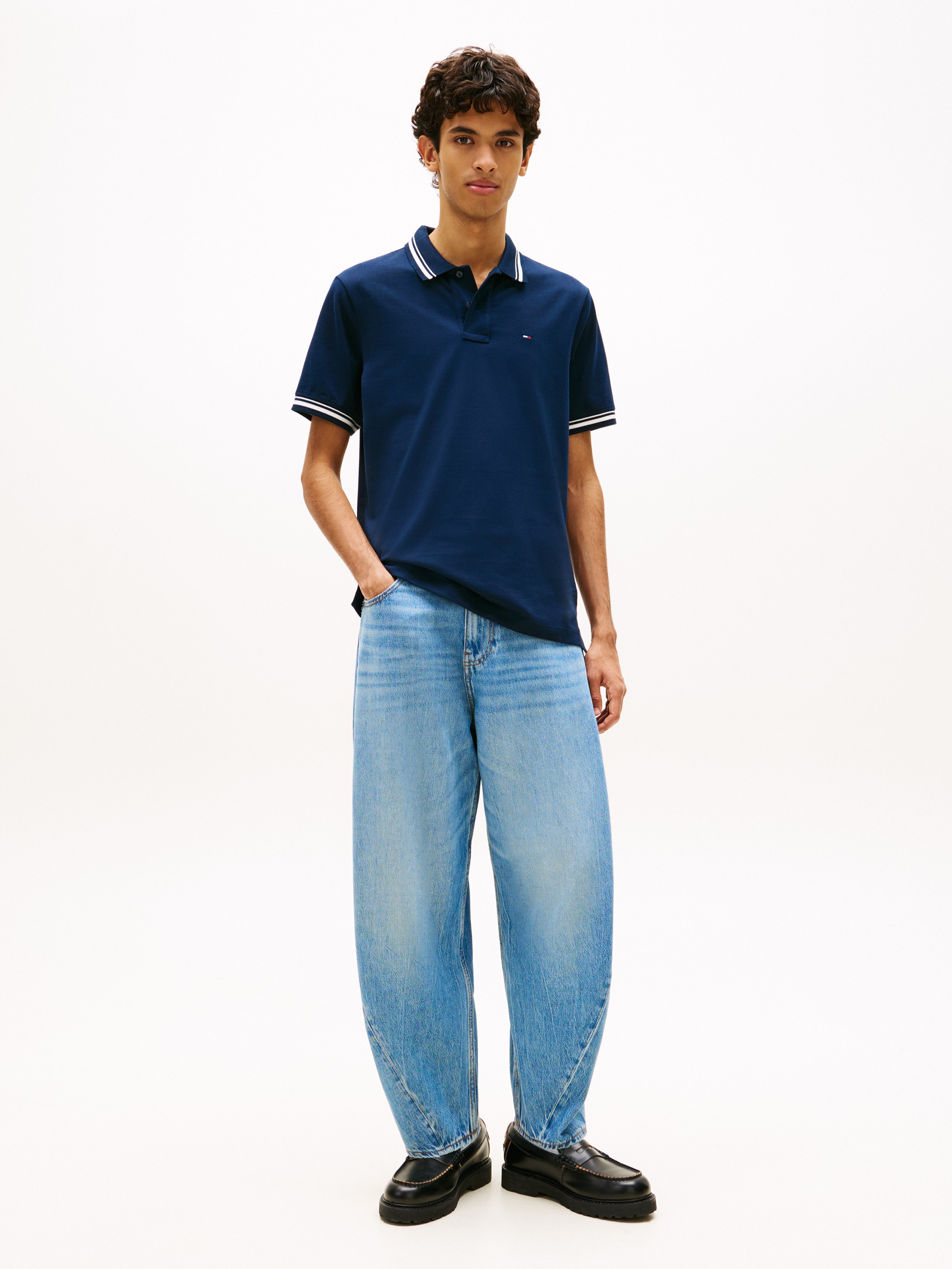 Tommy Jeans Poloshirt »TJM REGULAR TIPPED« Regular fit mit Polokragen