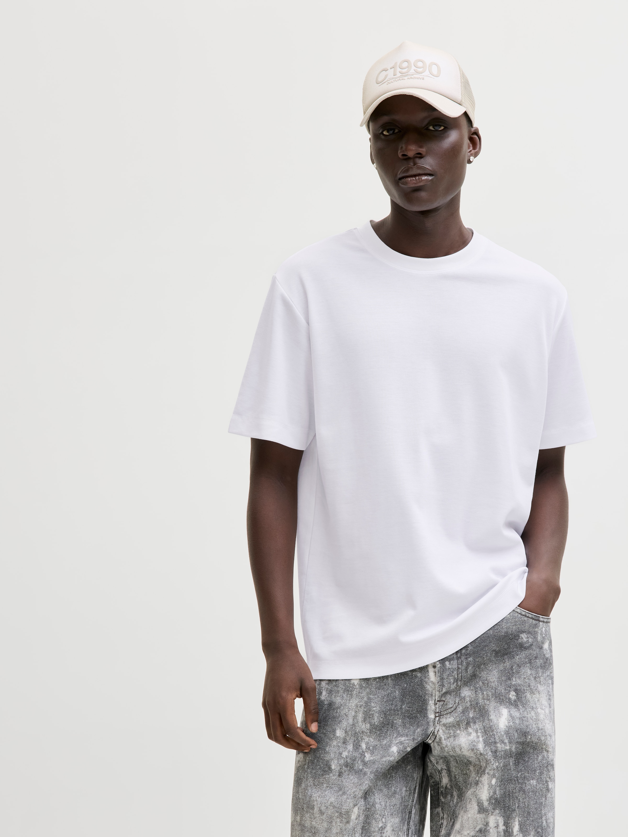 Jack & Jones T-Shirt "JCOFUSION BADGE TEE SS CREW NECK"