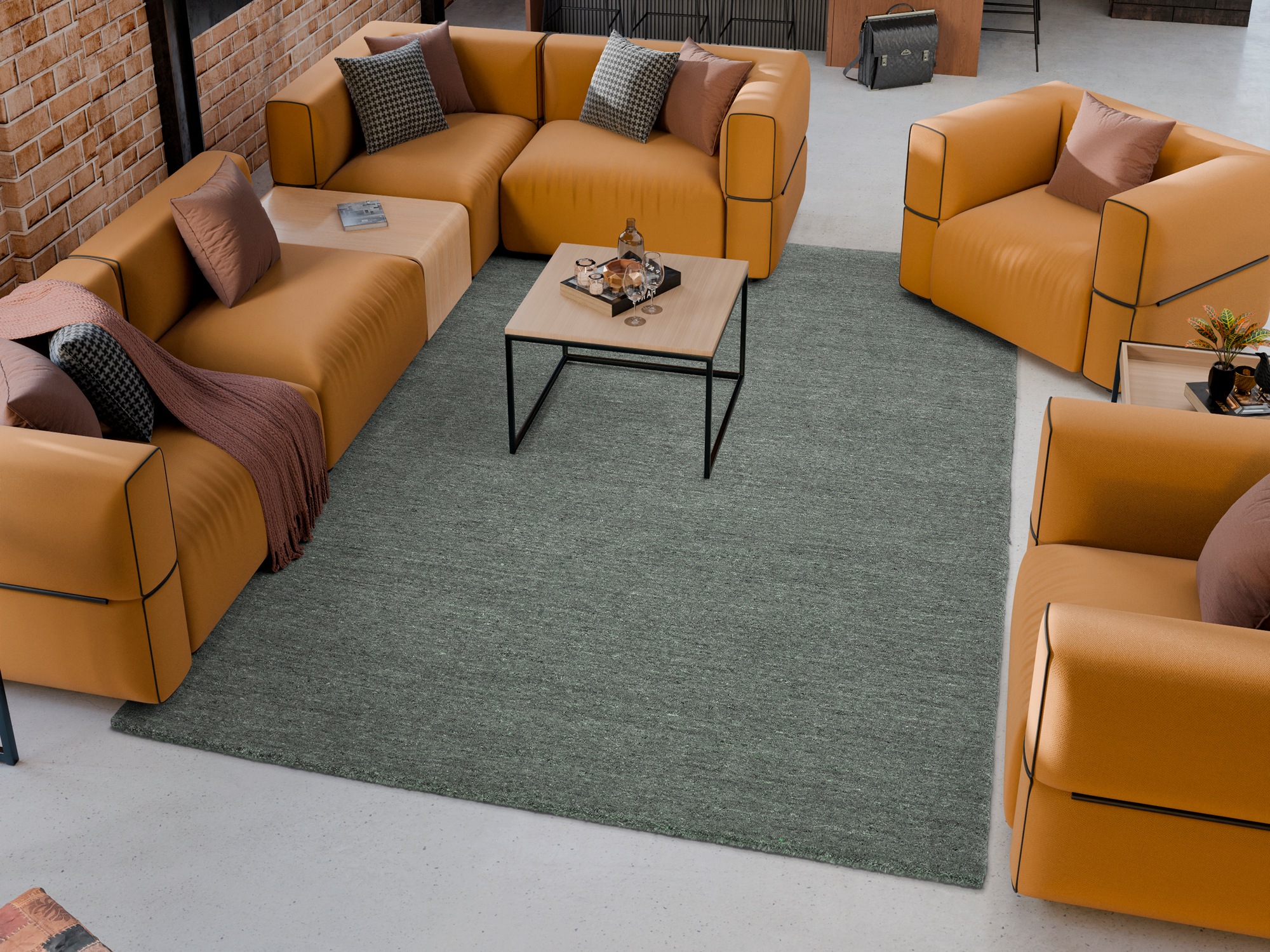 OCI DIE TEPPICHMARKE Wollteppich "SAMBIA" rechteckig 16 mm Höhe reine Wolle günstig online kaufen