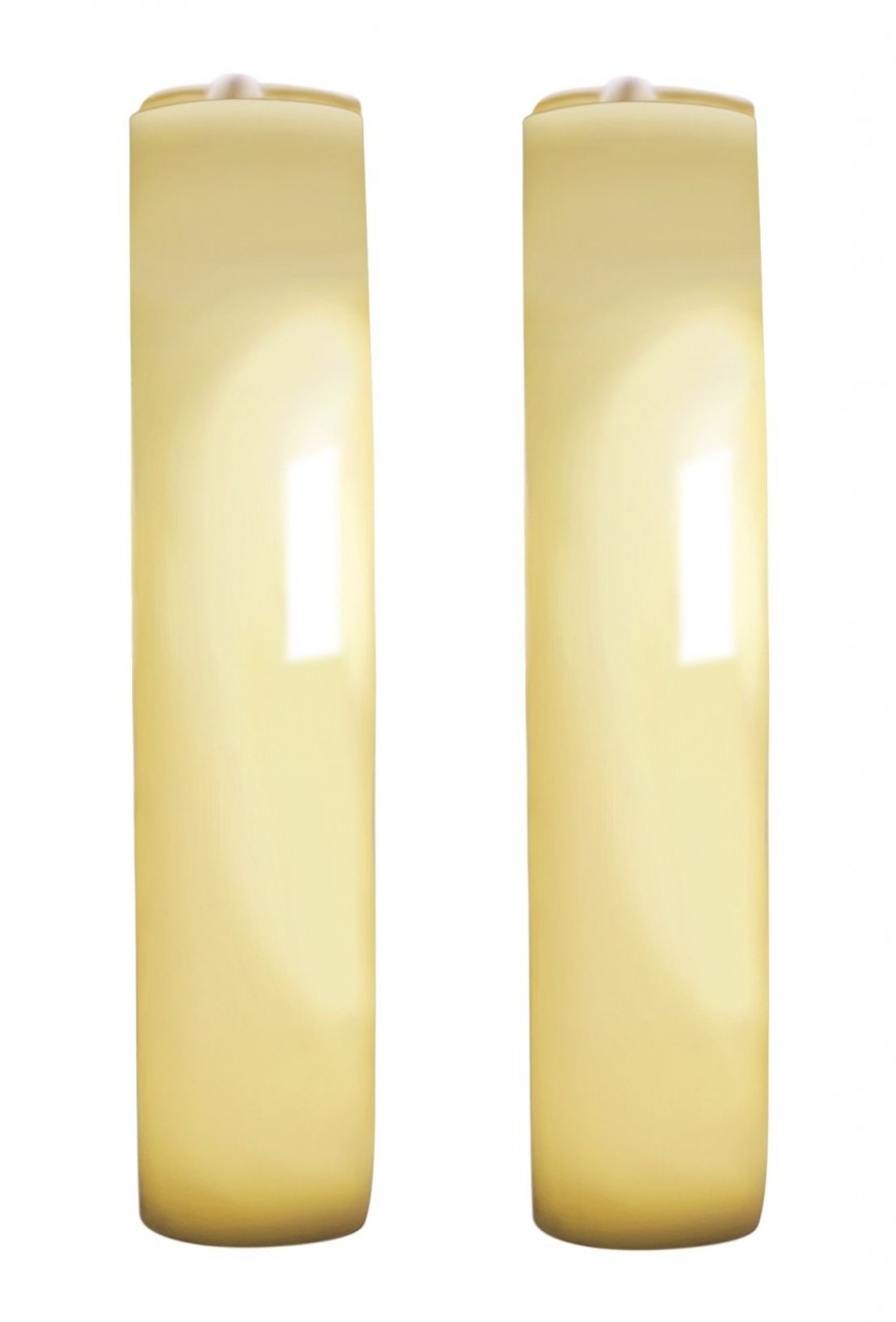 Adelia´s Paar Creolen »Neuheit 2025 - Damen Creolen aus Edelstahl Ø 15 mm«