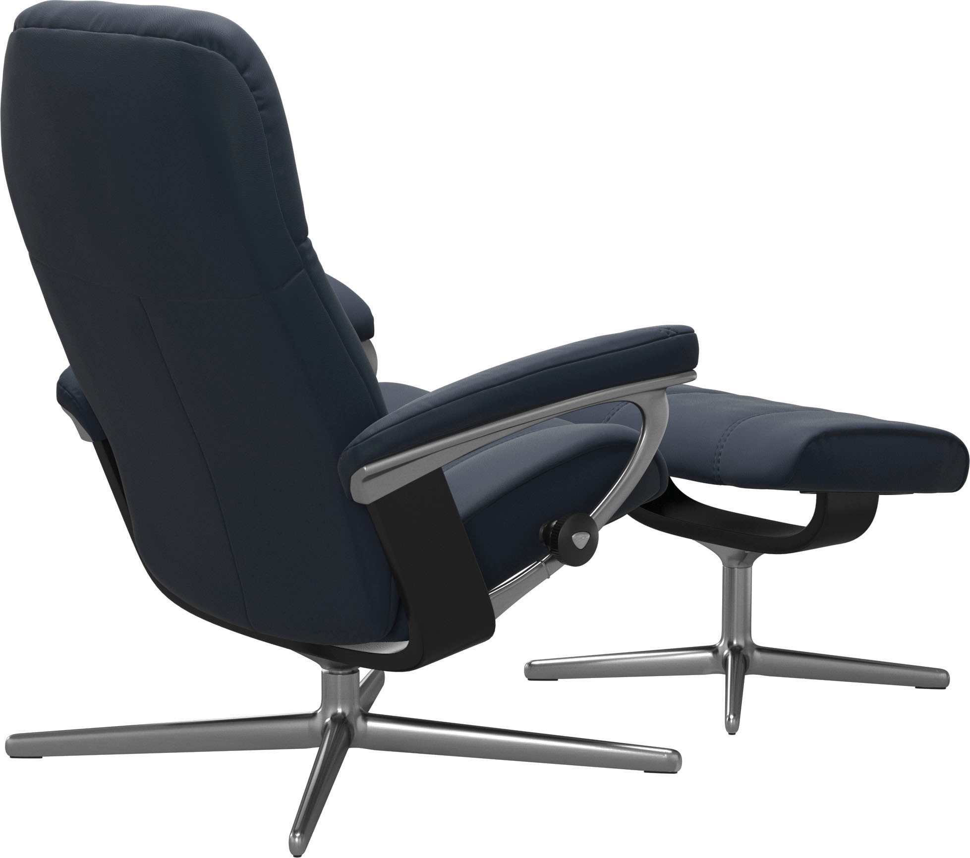 Stressless® Relaxsessel »Consul«, mit Cross Base, Größe S, M & L, Holzakzent Schwarz