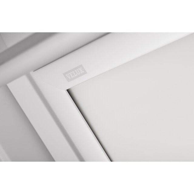 Black Friday VELUX Verdunklungsrollo »DKL P04 1025SWL«, verdunkelnd,  Verdunkelung, in Führungsschienen, weiß | BAUR