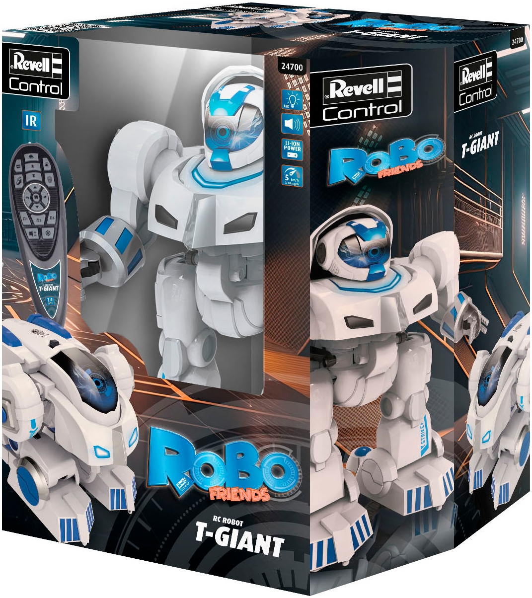 Revell® RC-Roboter »Revell® control, T-Giant«, mit IR Fernbedienung, Licht und Sound