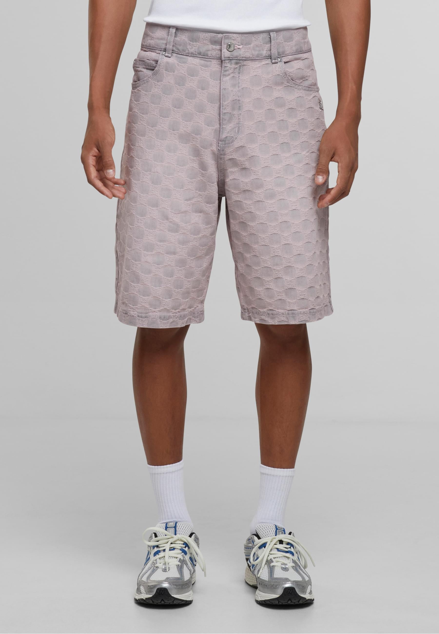 PEQUS Cargoshorts »PEQUS PEQUS Aether Monogram Denim Jorts«, (1 tlg.)
