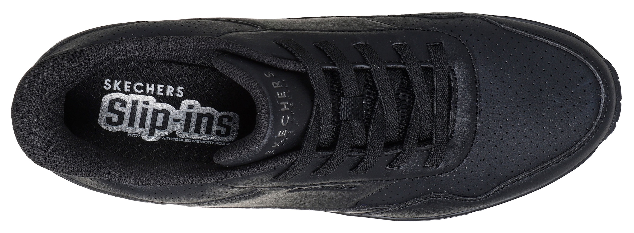 Skechers Slip-On Sneaker »UNO-BANKSIA LUXE«, Keilsneaker, Sneaker mit Luftkissen