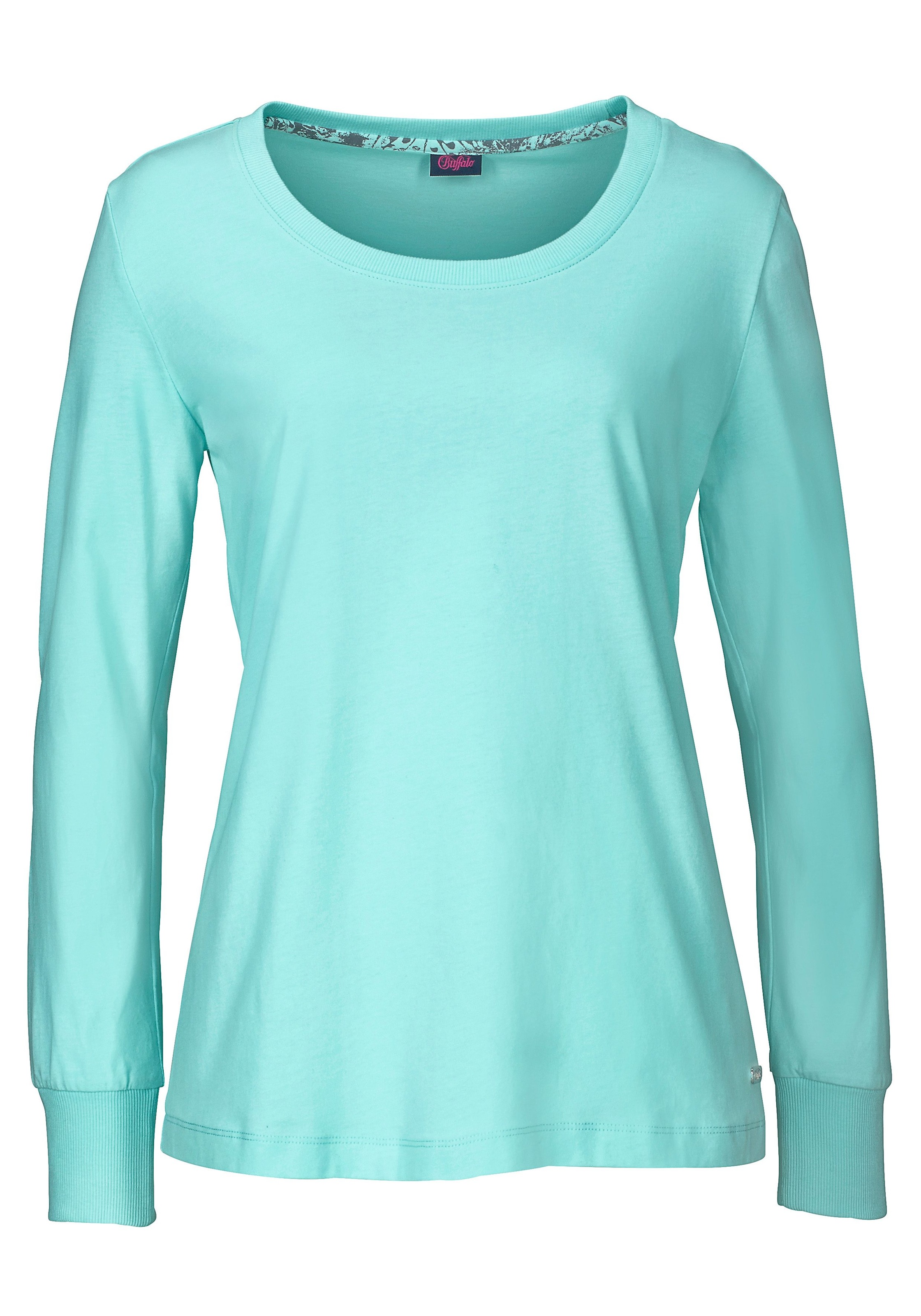 Thumbnail - Buffalo Pyjama 2-teilig, 2 tlg. mit gemusterter Hose und passendem Langarmshirt