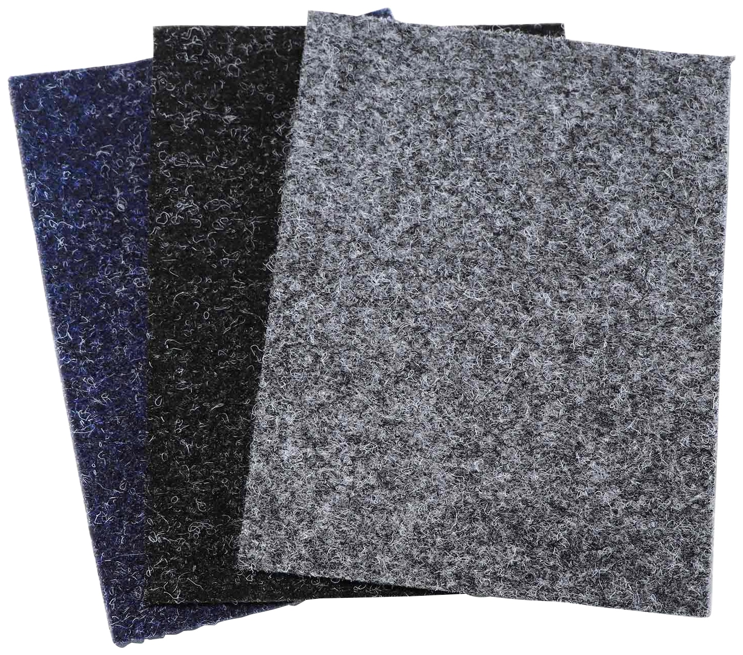 Primaflor-Ideen in Textil Nadelvliesteppich »TURBO«, rechteckig, robust und strapazierfähig, fußbodenheizungsgeeignet, Kurzflor Teppich