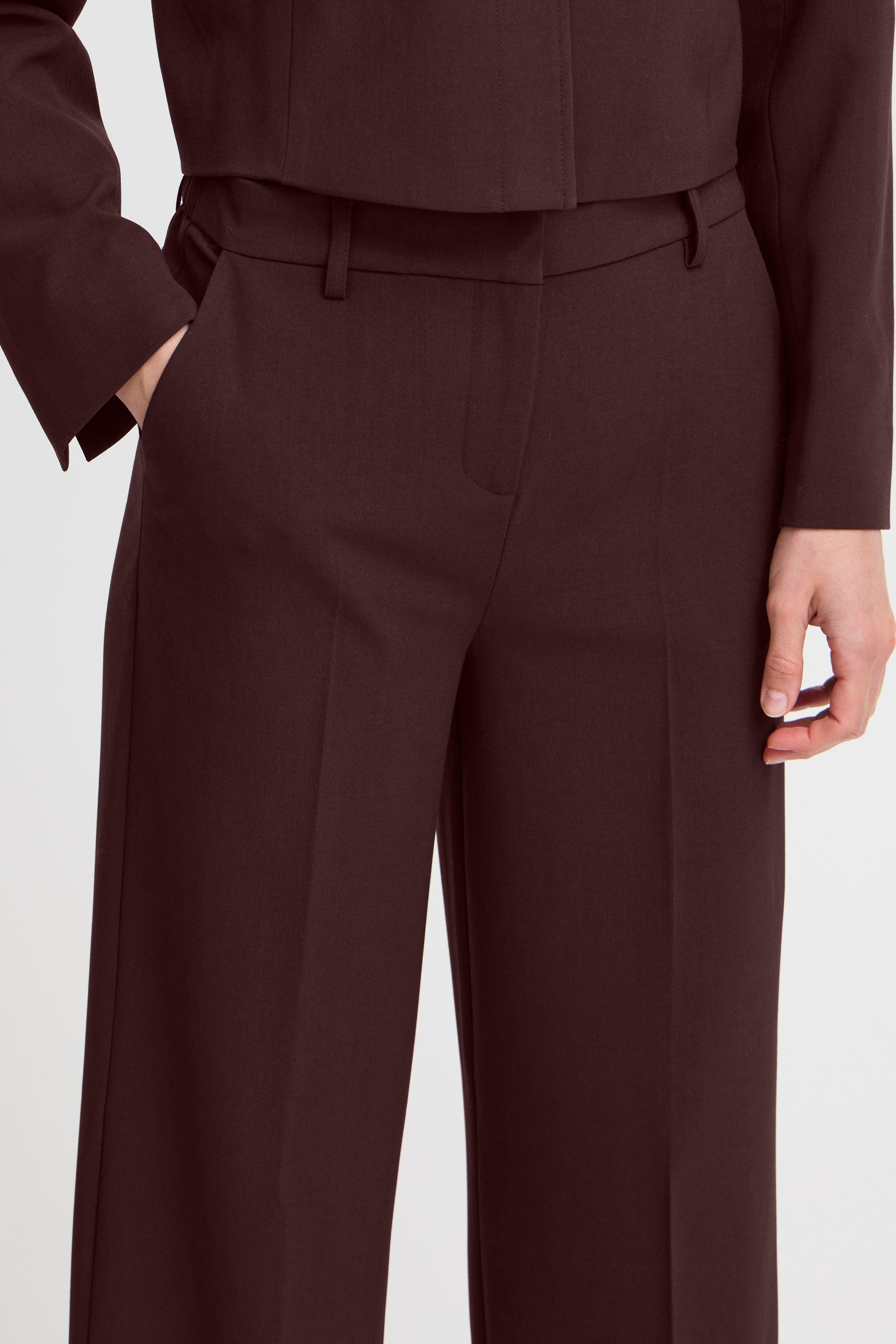 b.young Stoffhose »Stoffhose BYDANTA WIDE LEG PANTS 2 CROPPED«