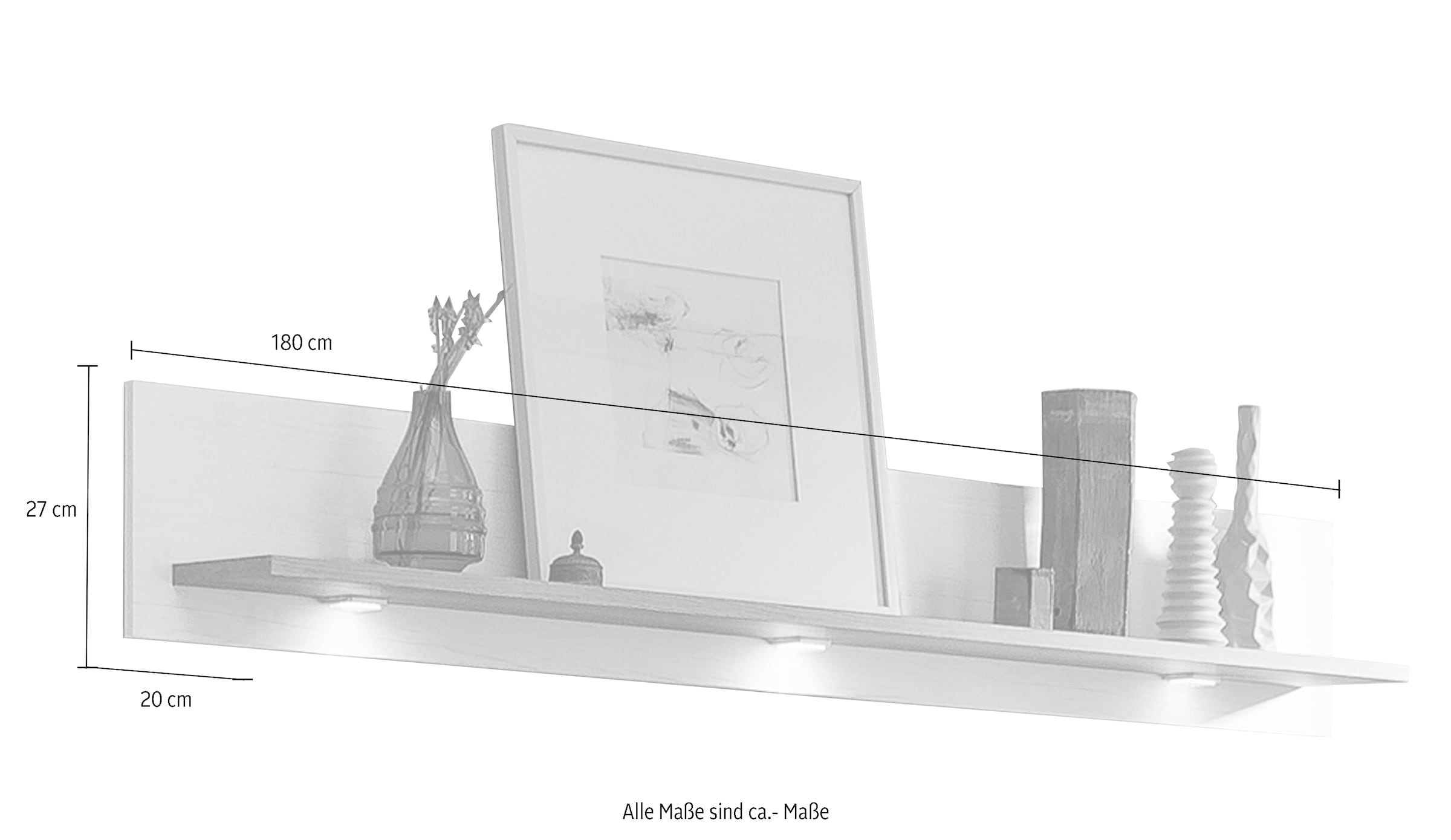 42, | one Musterring Wandregal »york«, drei bestellen Breiten und set in by 41 Typ 40, BAUR