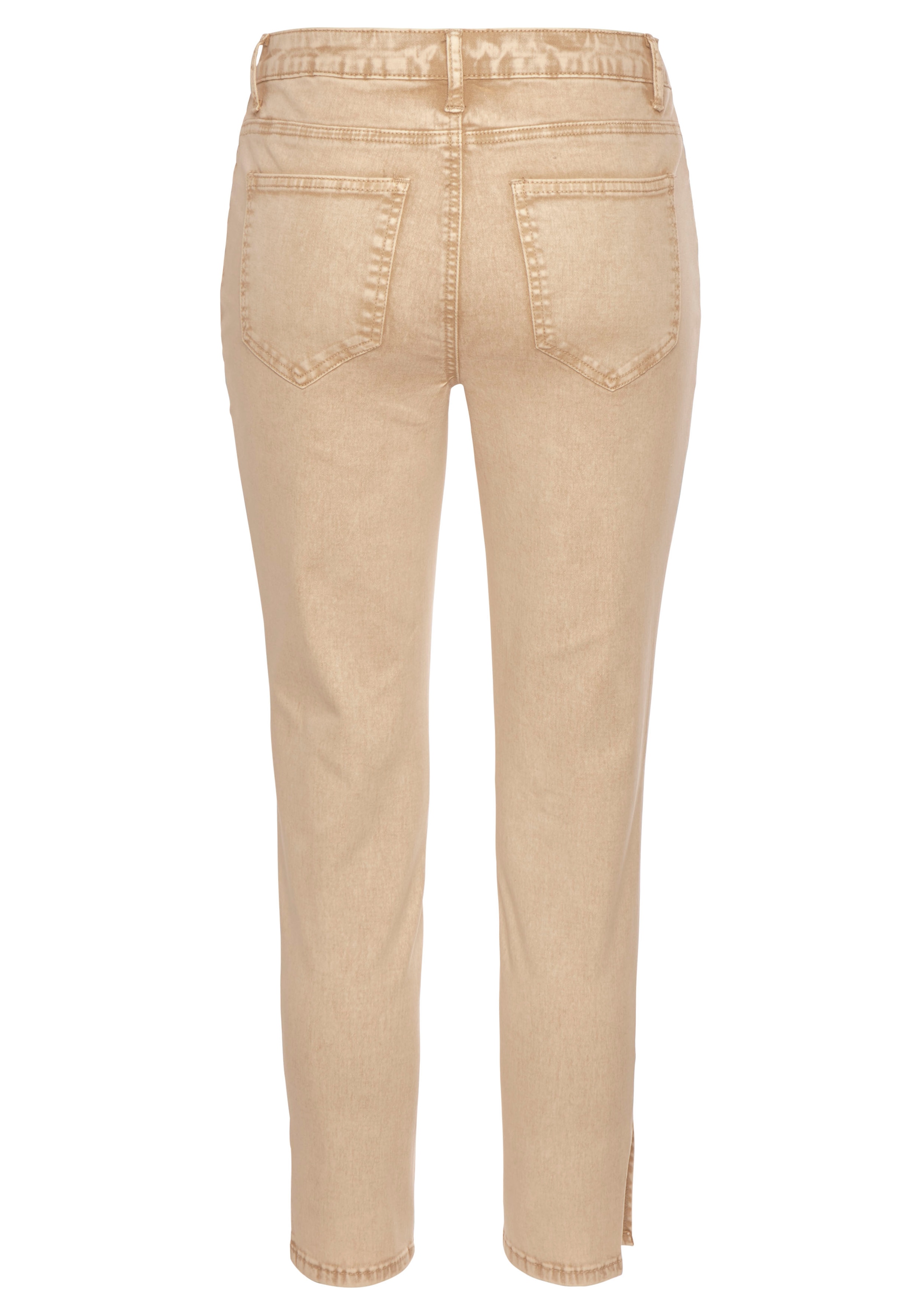 Vivance 7/8-Jeggings mit Schlitz am Saum
