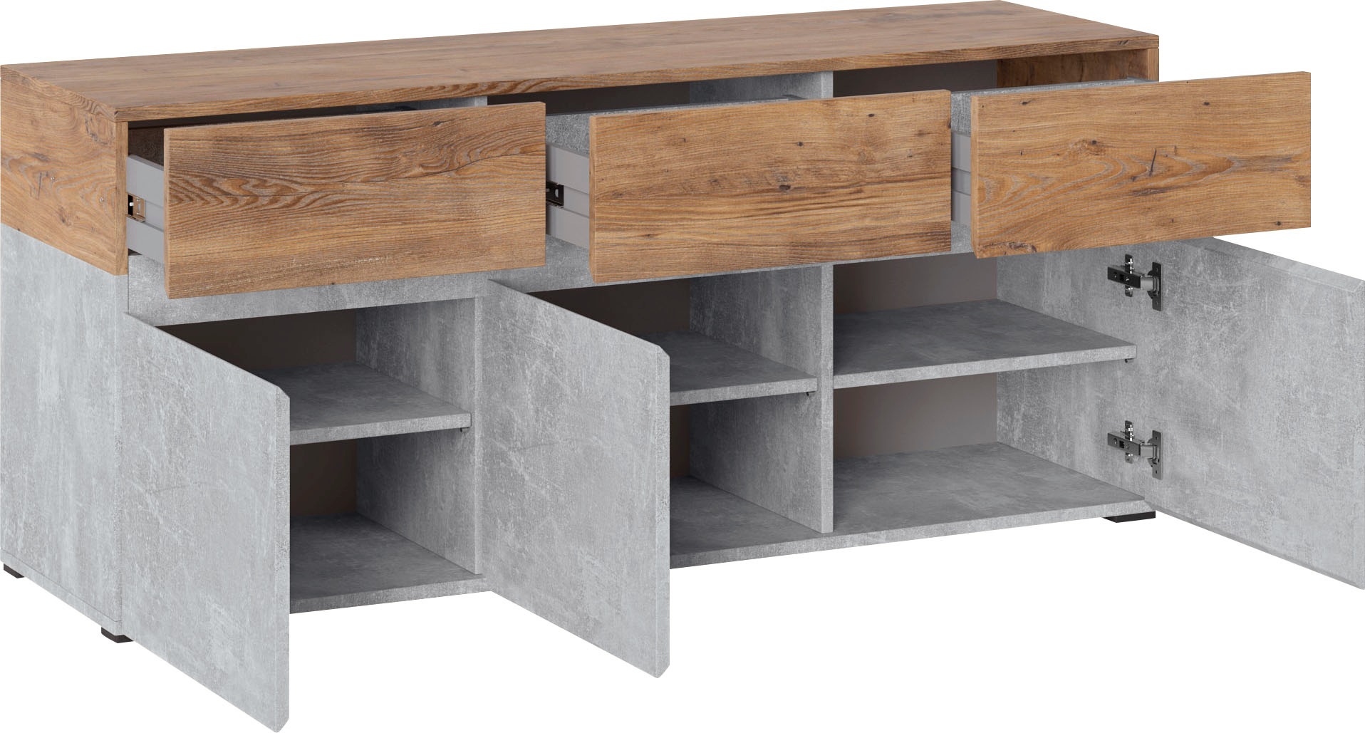 Thumbnail - Home affaire Lowboard "Rimini" Breite 135 cm