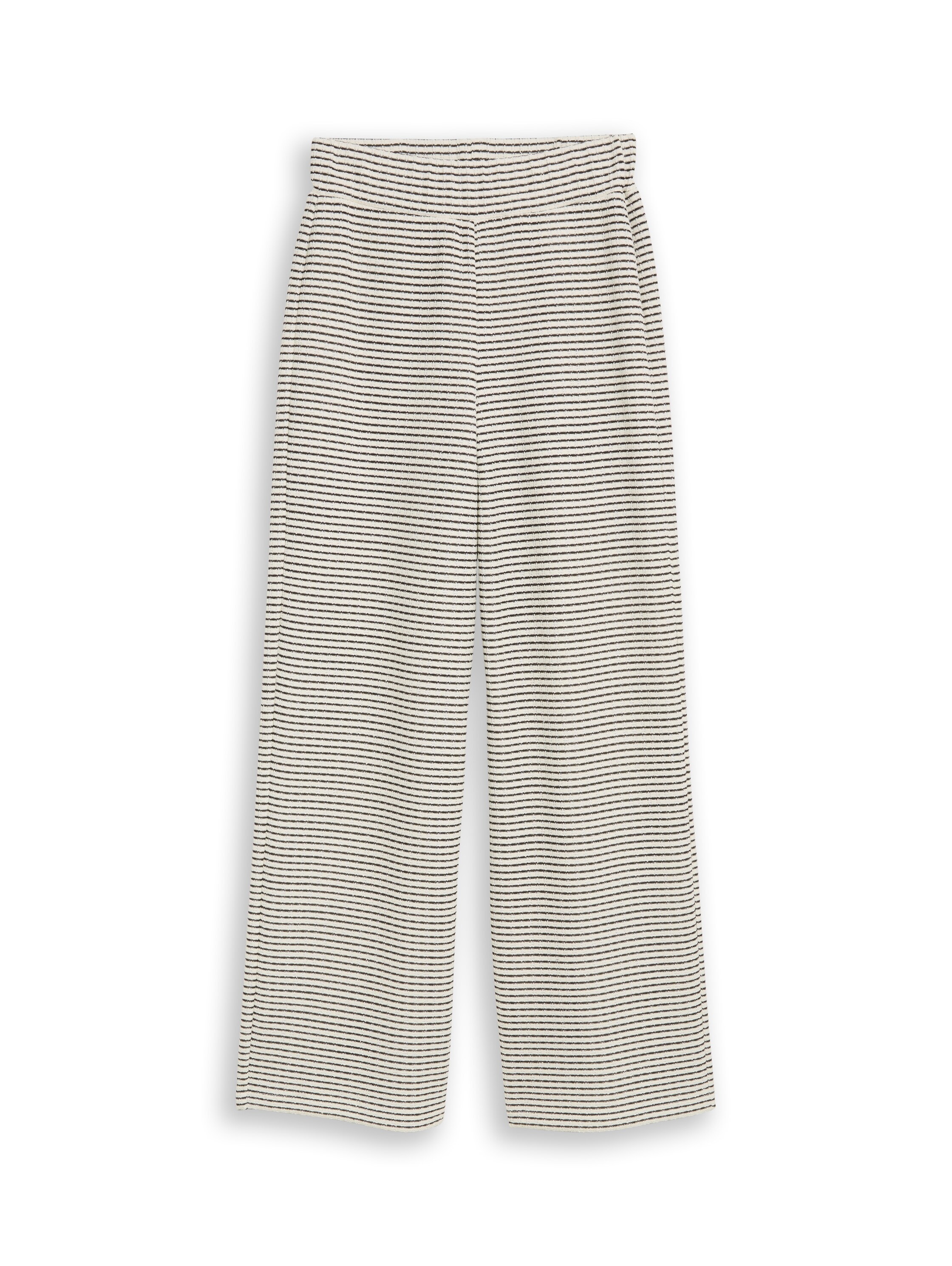 TOM TAILOR Denim Stoffhose  Gestreifte Stoffhose mit Strucktur