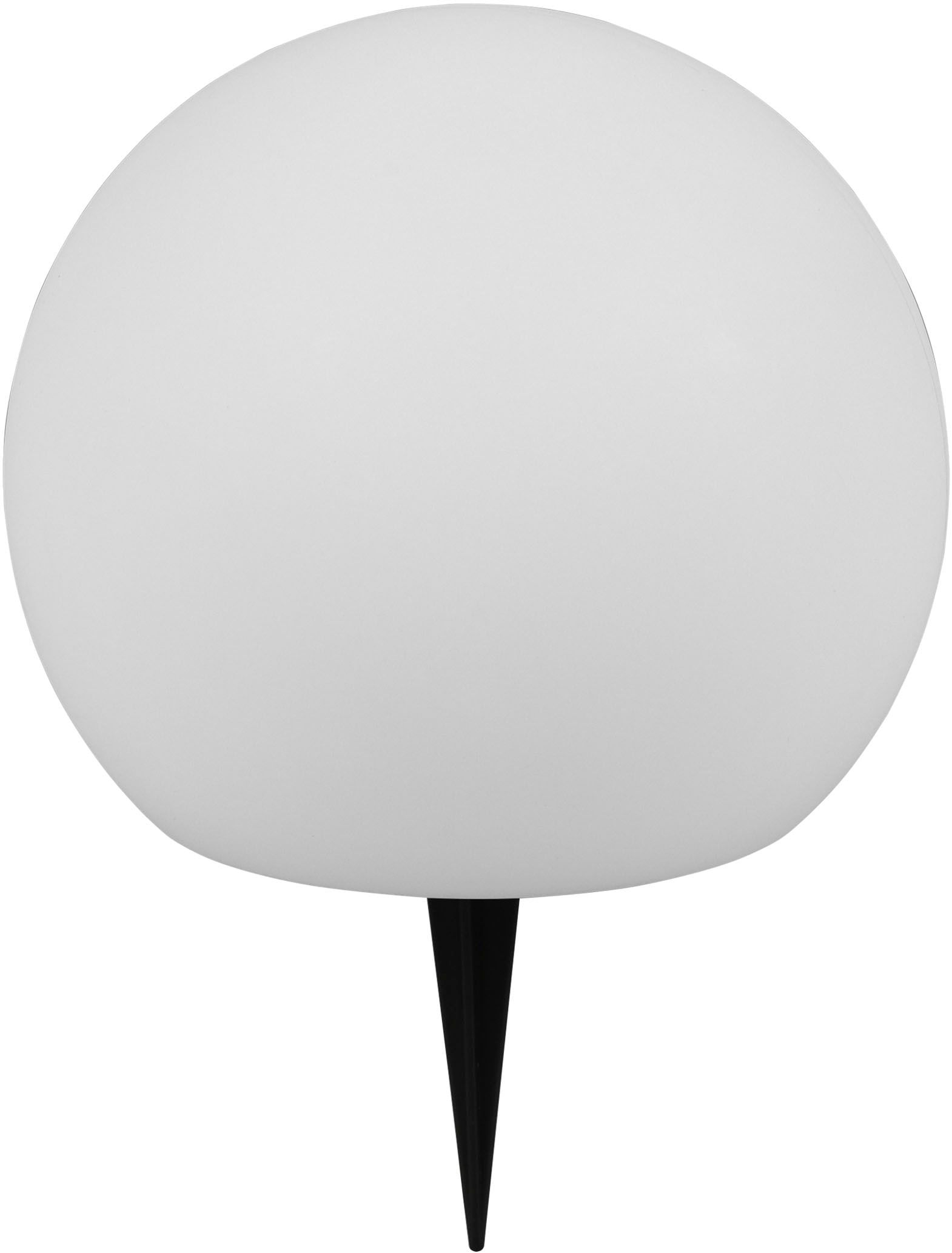 REALITY Leuchten LED Solarleuchte »MELO, Kugel Gartenleuchte Akku Solar, mit Erdspieß, Fernbedienung«, 1 flammig, Leuchtmittel LED-Board | LED fest integriert, Solar Kugellampe, RGB Farbwechsel, Dämmerungssensor, Memoryfunktion