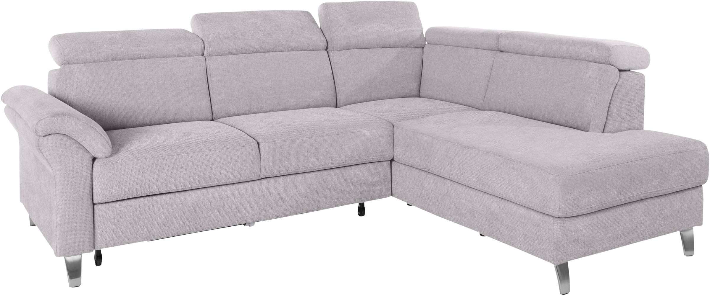 Thumbnail - sit&more Ecksofa "Arngast L-Form" inklusive Kopfteilverstellung und Federkern