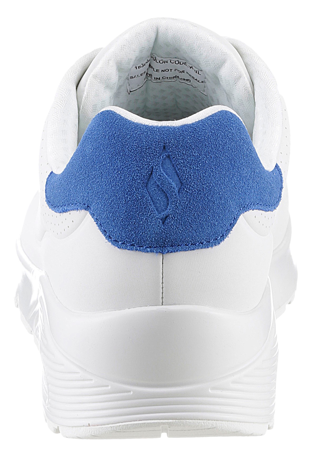 Skechers Sneaker »UNO-SUITED ON AIR«, Freizeitschuh, Halbschuh, Schnürschuh mit modischer Keilsohle