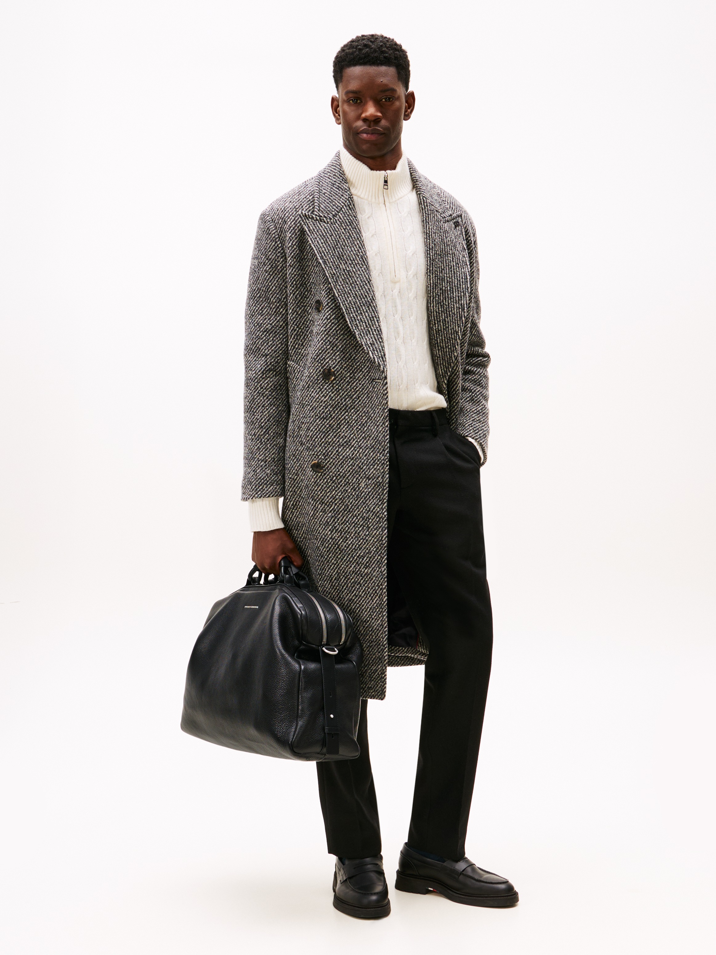 Tommy Hilfiger Weekender "TH PREMUM LEATHER DUFFLE", Men Reisetasche, Freit günstig online kaufen