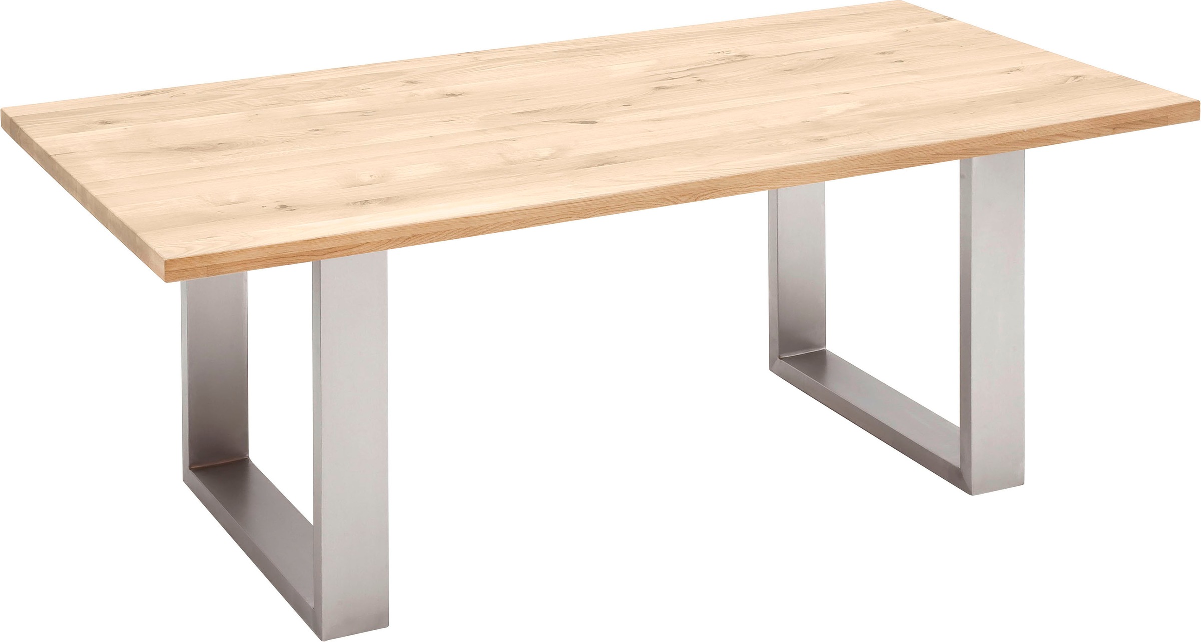 MCA furniture Esstisch »Greta«, Esstisch Massivholz mit Baumkante oder grader Kante kaufen