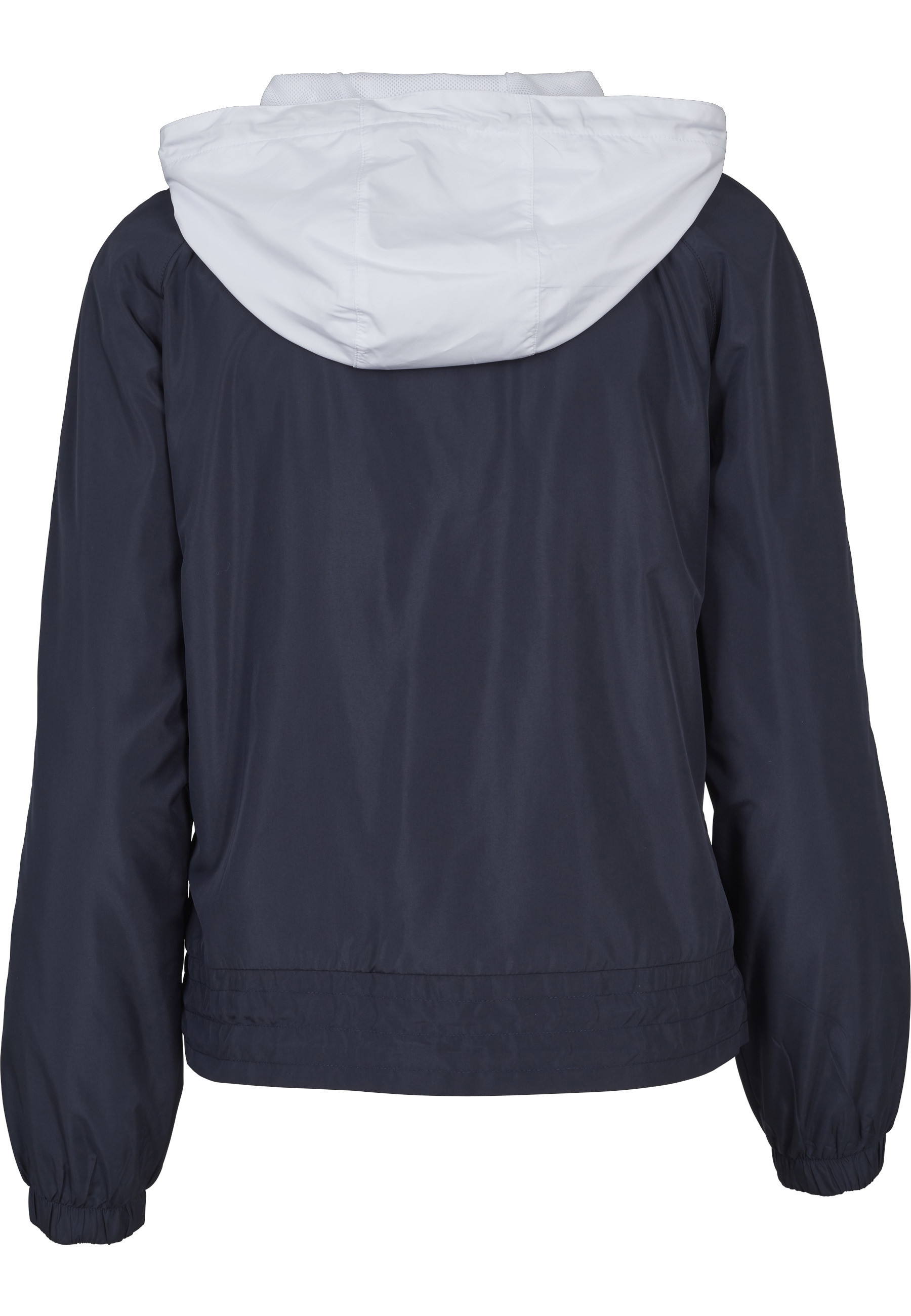 URBAN CLASSICS Anorak »Urban Classics Damen Ladies 3-Tone Windbreaker« 1 Stk. tlg. mit Kapuze
