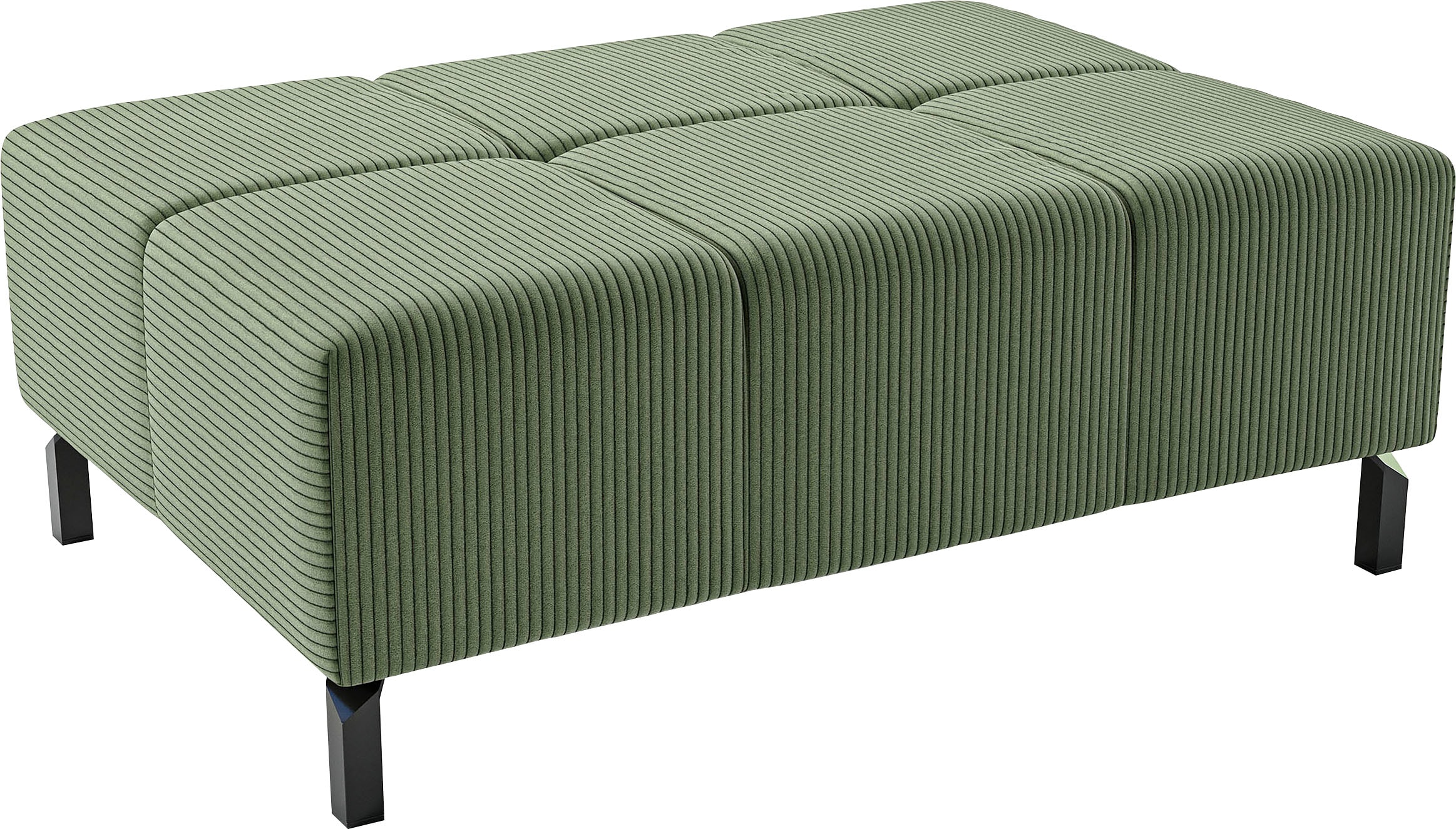 Home affaire Hockerbank "Ancona New" passend zum Ecksofa, auch in Easy care-Bezug + Cord