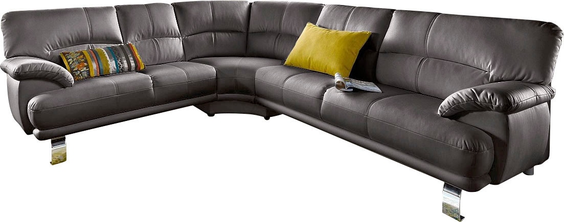 TRENDMANUFAKTUR Ecksofa "Cecilia in italienischem Design, modern und komfor günstig online kaufen