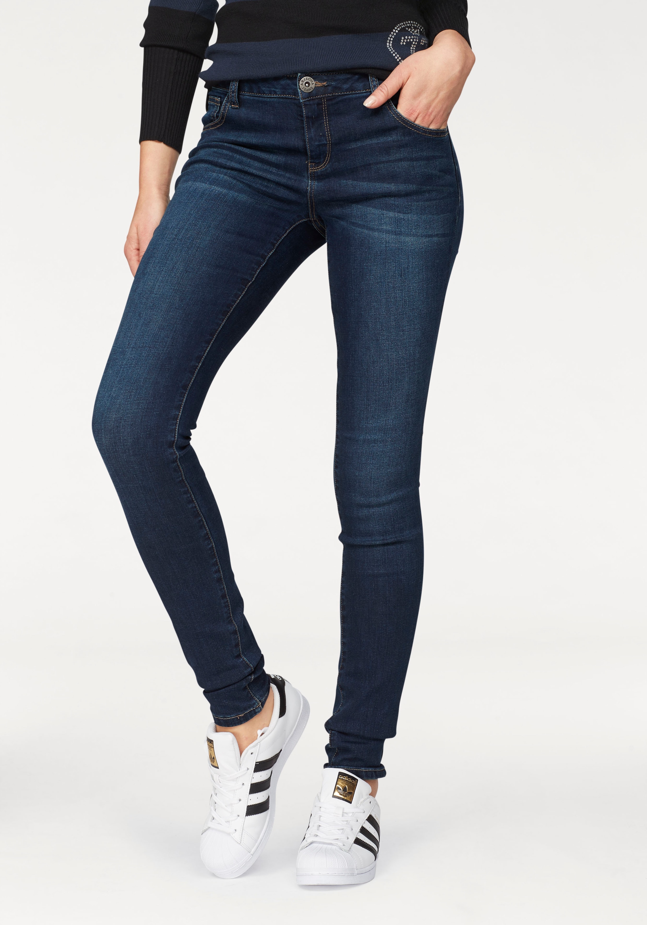 Waist Skinny-fit-Jeans BAUR Mid bestellen »Ultra-Stretch«, Arizona |