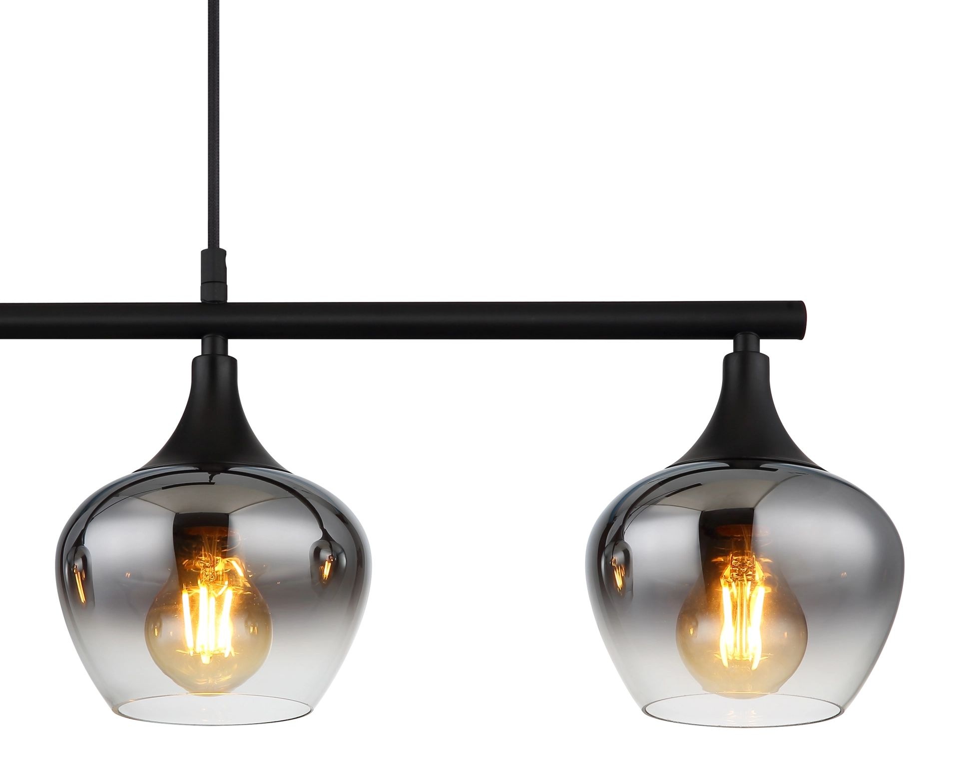 GLOBO LIGHTING Pendelleuchte »MAXY« E27 1 Stk. Hängeleuchte, Essbereich, Hängelampe, Gläser, E27 Fassung
