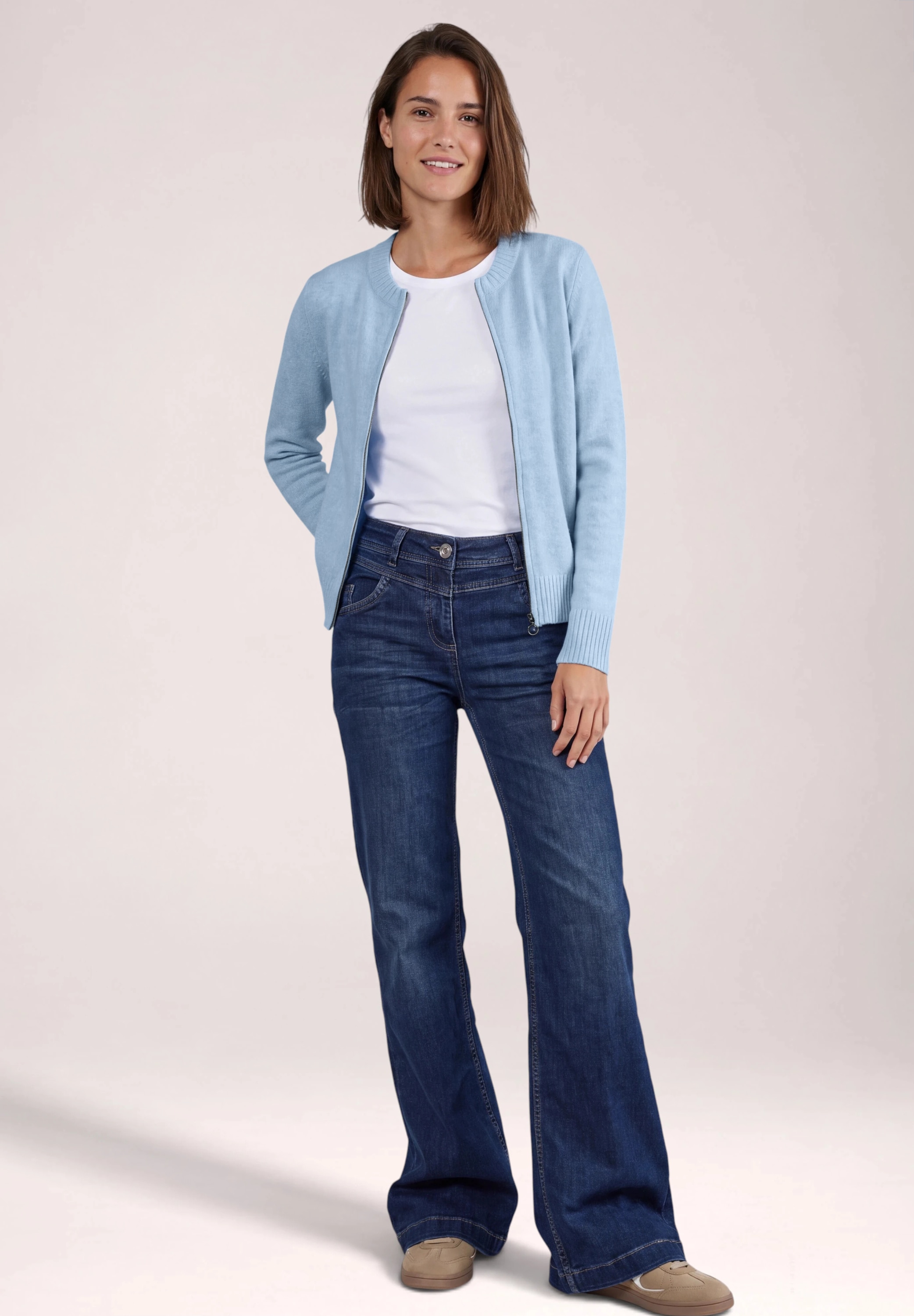 Cecil Cardigan aus Feinstrick