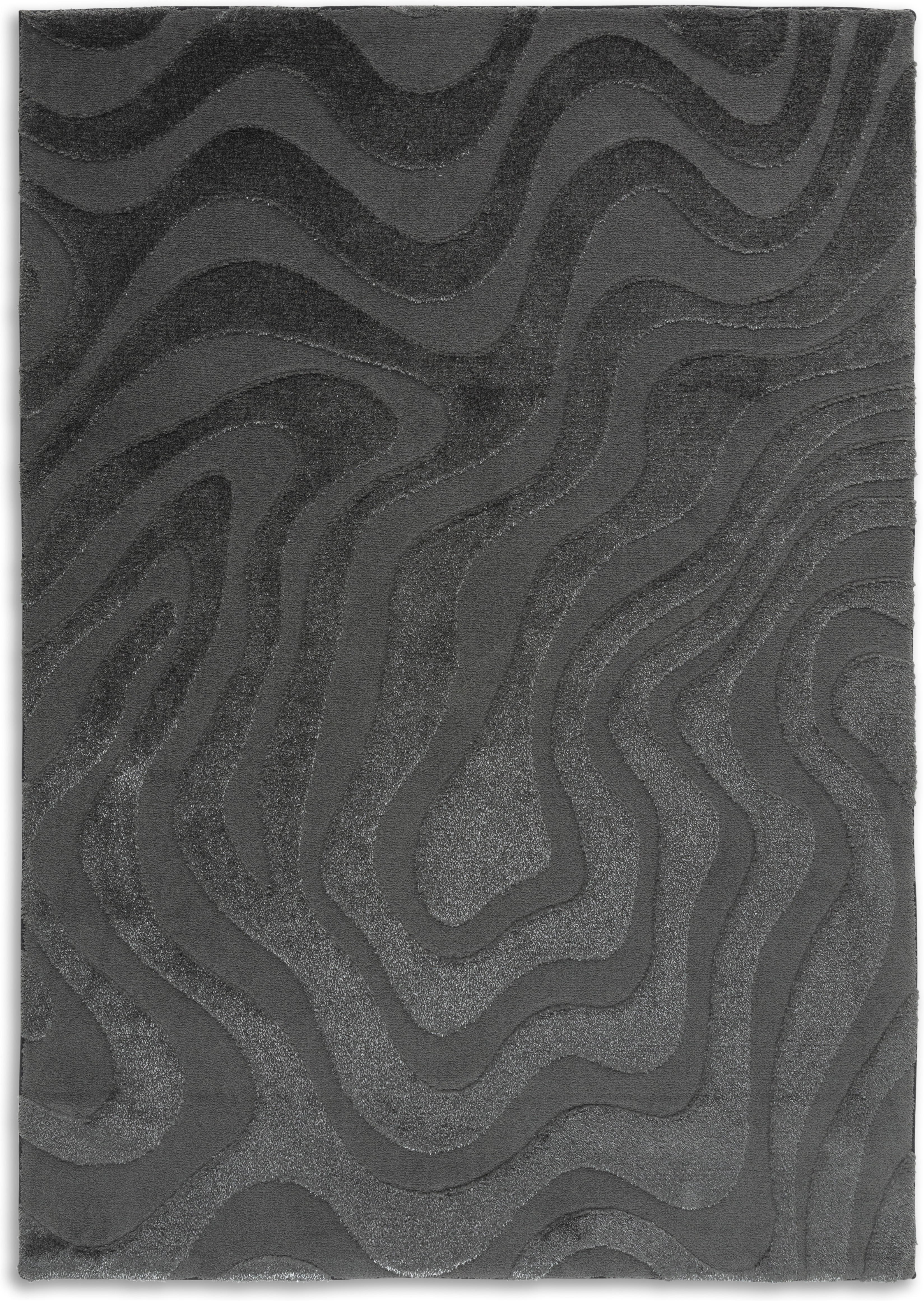 SCHÖNER WOHNEN-Kollektion Teppich "Blaze 251" rechteckig 28 mm Höhe Indoor, pflegeleicht, verschiedene Formen, Hoch Tief Struktur