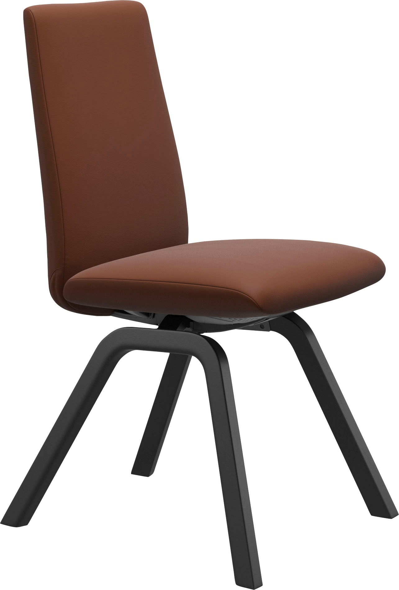 Thumbnail - Stressless Polsterstuhl "Laurel" () Low Back, Größe M, mit schräggestellten Beinen in Schwarz