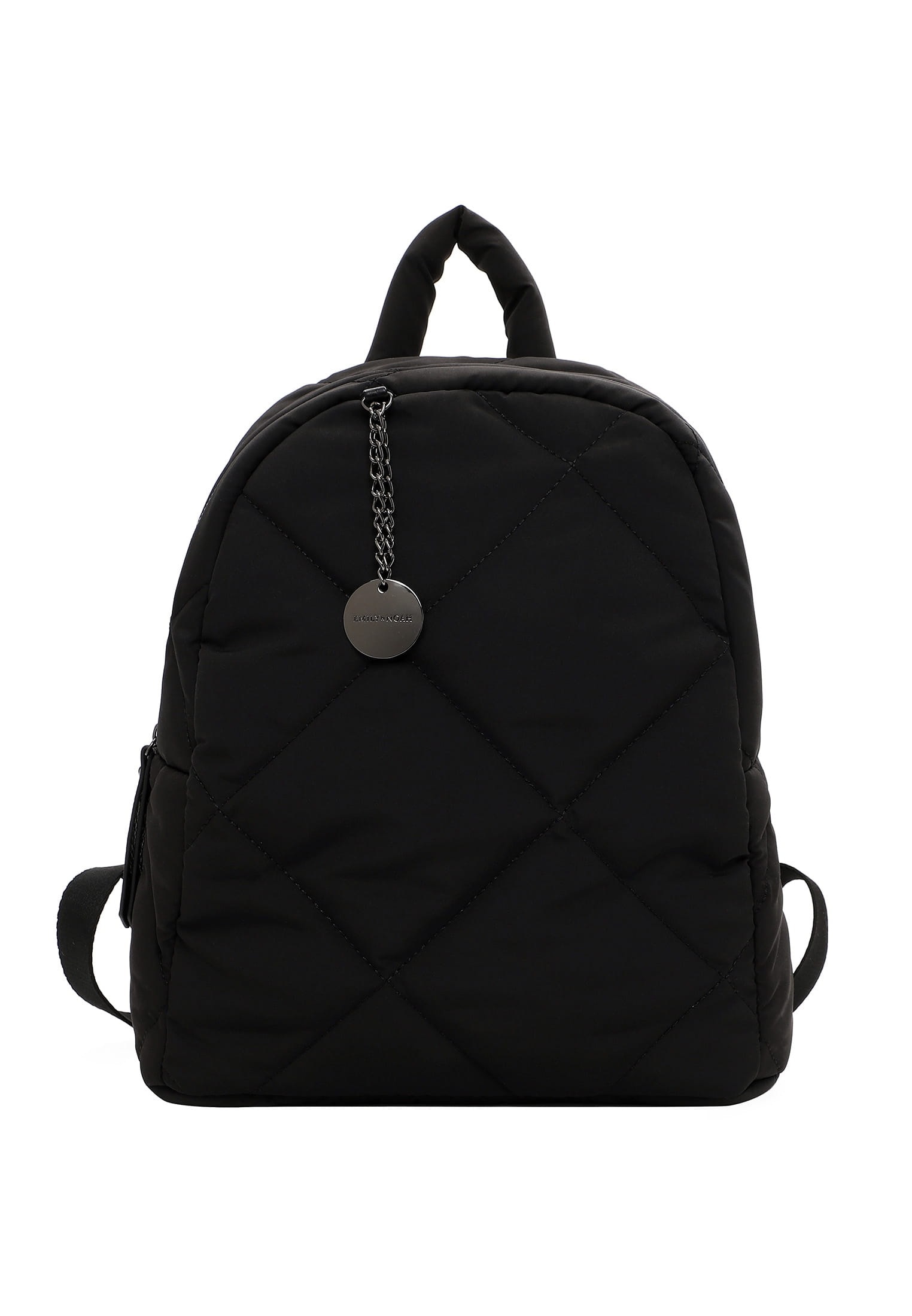 EMILY & NOAH Rucksack "Rucksack E&N Hanni", schwarz, Polyester, Rucksäcke