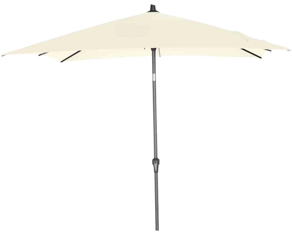 Siena Garden Marktschirm 250 cmx 250 cm Ecru mit Kurbelmechanik günstig online kaufen