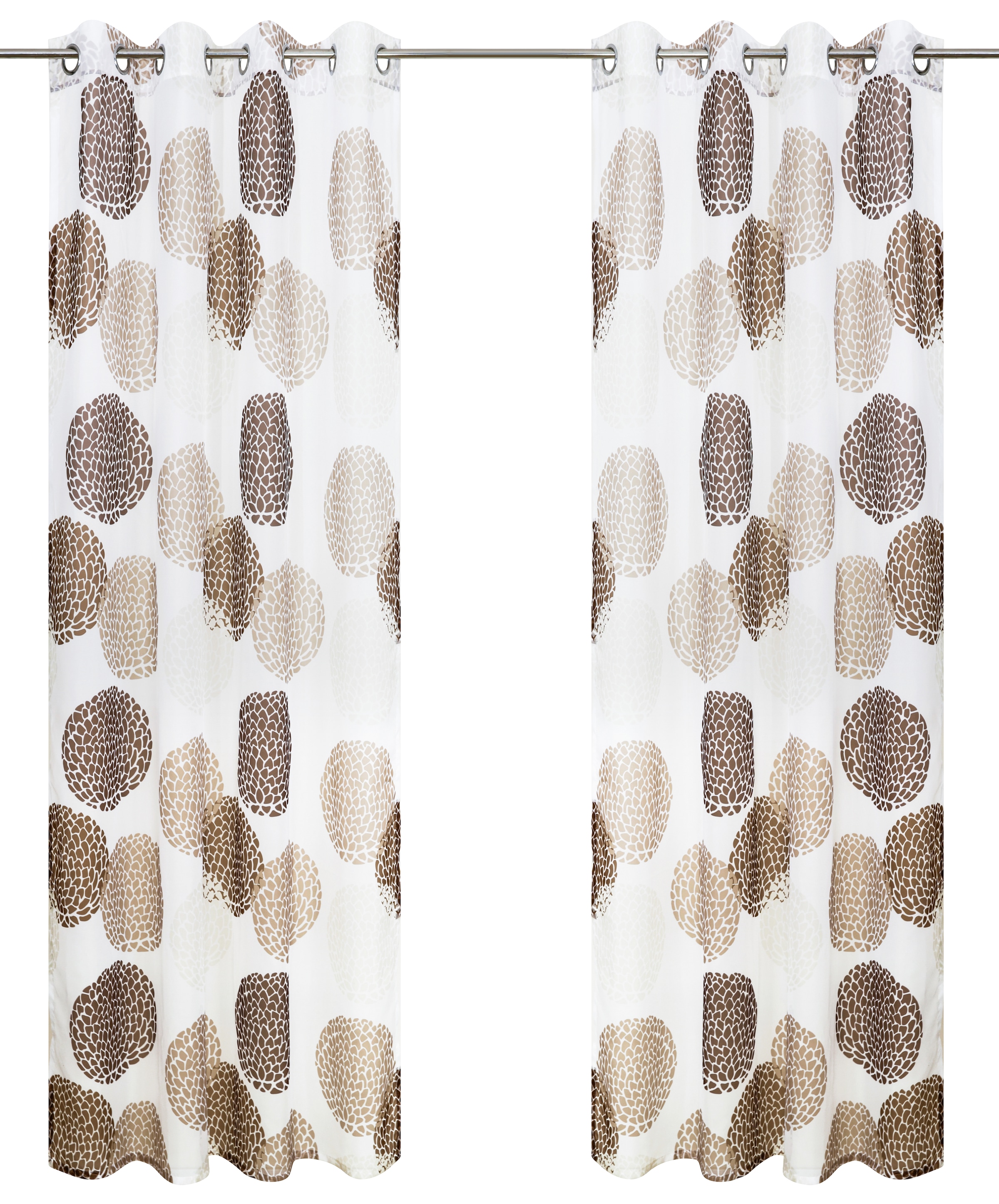 OTTO home 1100000002199 »BELEM« Ösen 1 Stk. tlg. 1 Schal, Polyester, Kreise