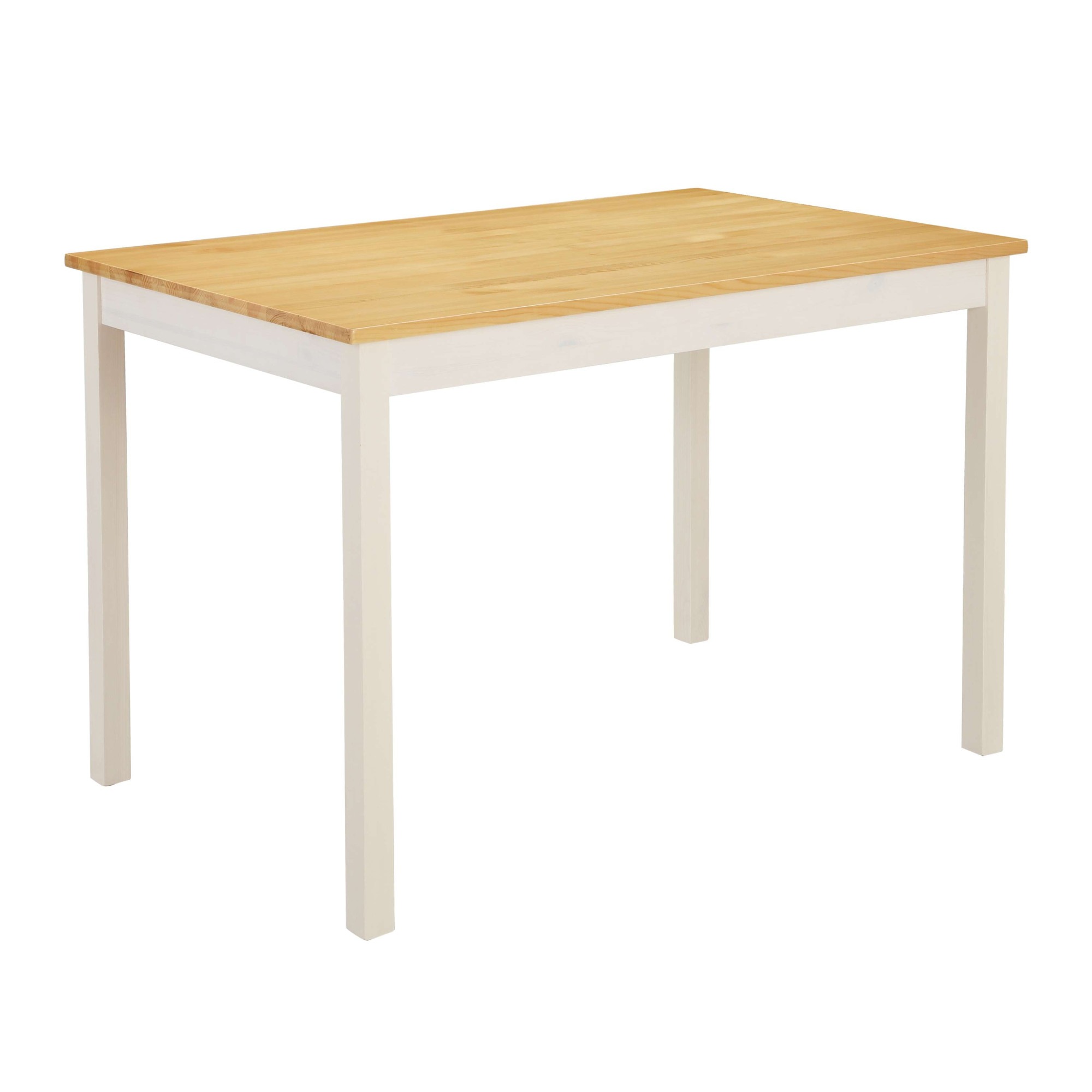 OTTO home Essgruppe »Willow« Set, Esstisch mit 4 Stühlen, 5 tlg. Esstisch mit 4 Stühlen, aus massivem Kiefernholz