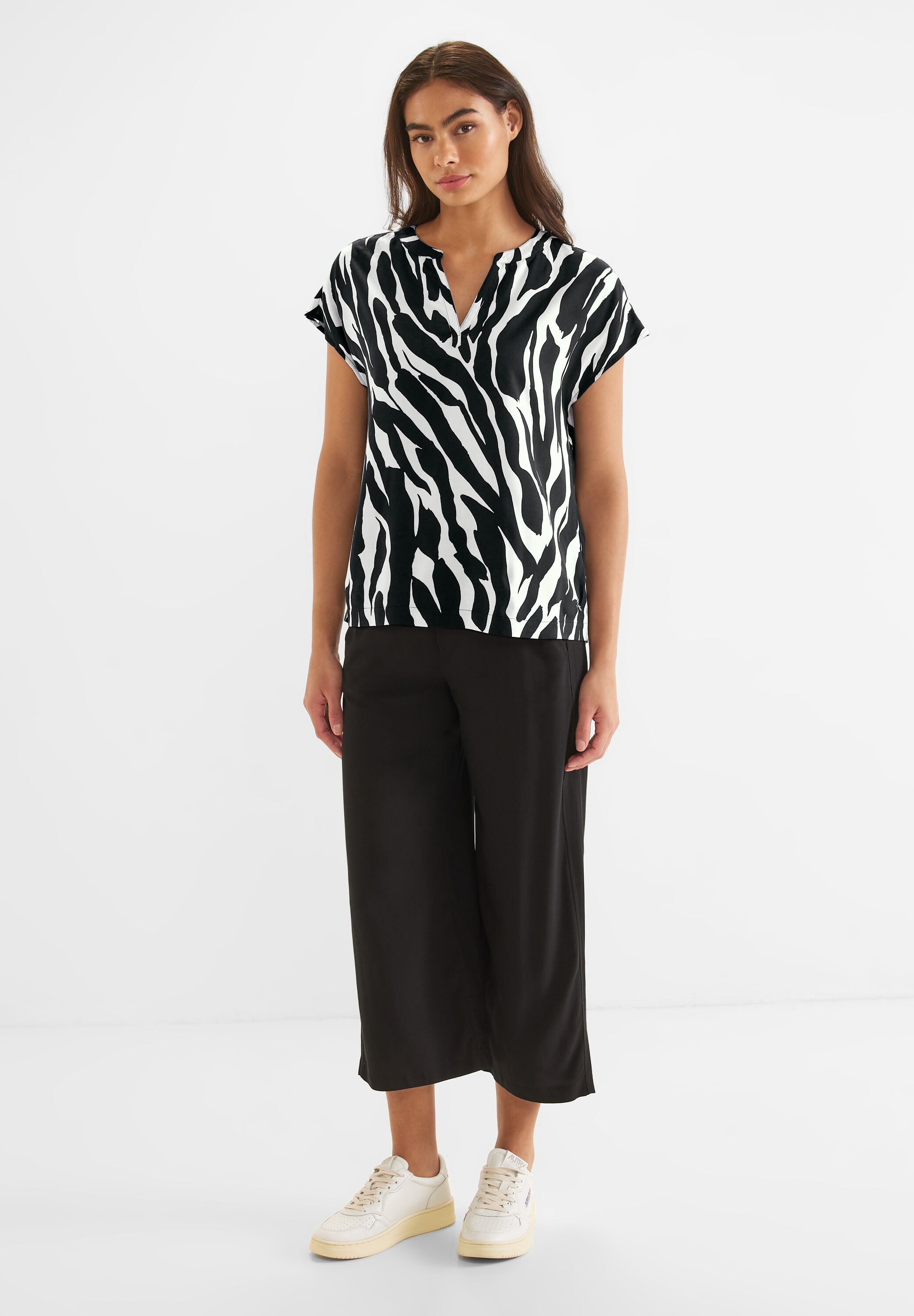 STREET ONE Shirtbluse, aus softer Viskose