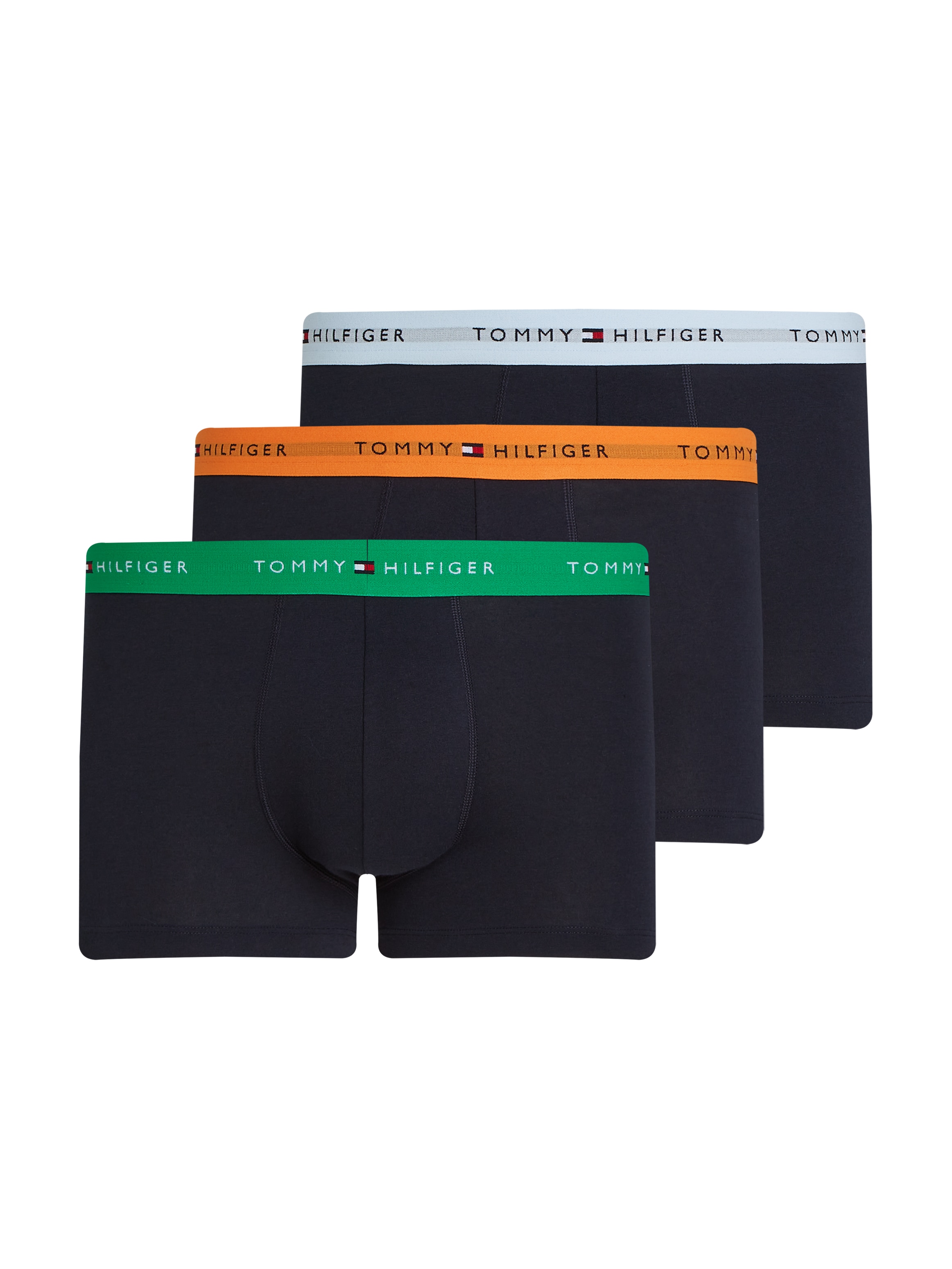 Tommy Hilfiger Underwear Trunk "3P WB TRUNK", (Packung, 3 St., 3er-Pack), mit Logobund