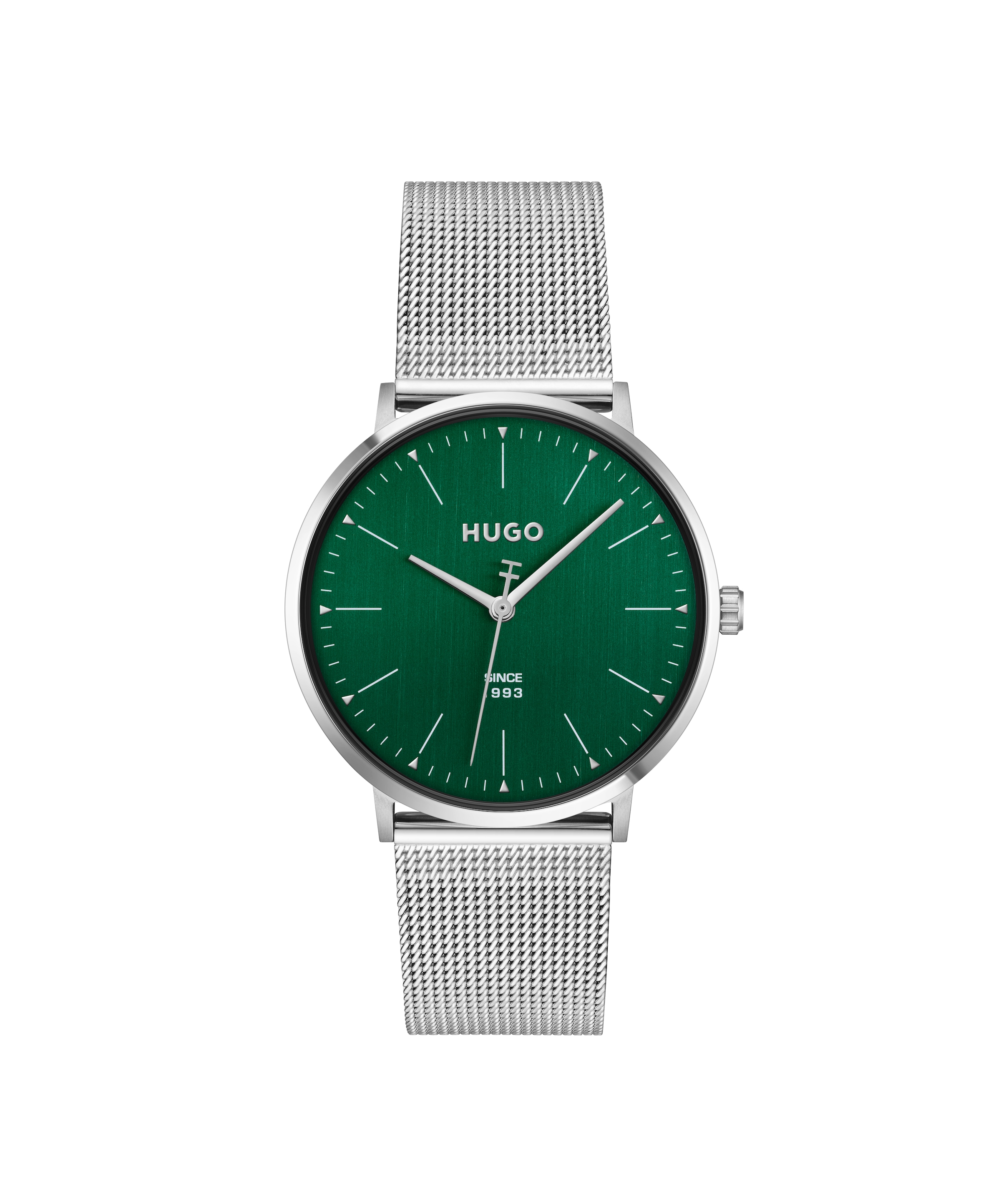 HUGO Quarzuhr »#STYLE« Armbanduhr, Damenuhr, Herrenuhr, Edelstahlarmband, analog