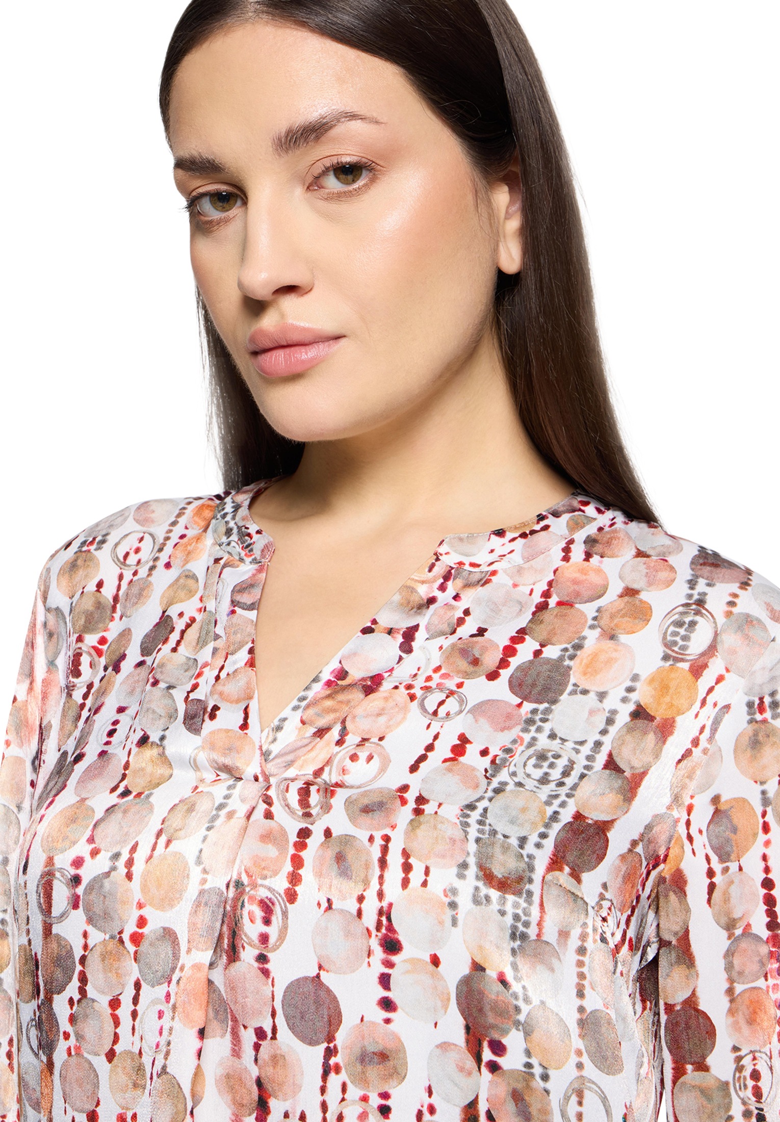 Cartoon Shirtbluse »Damen Blusenshirt mit Muster«