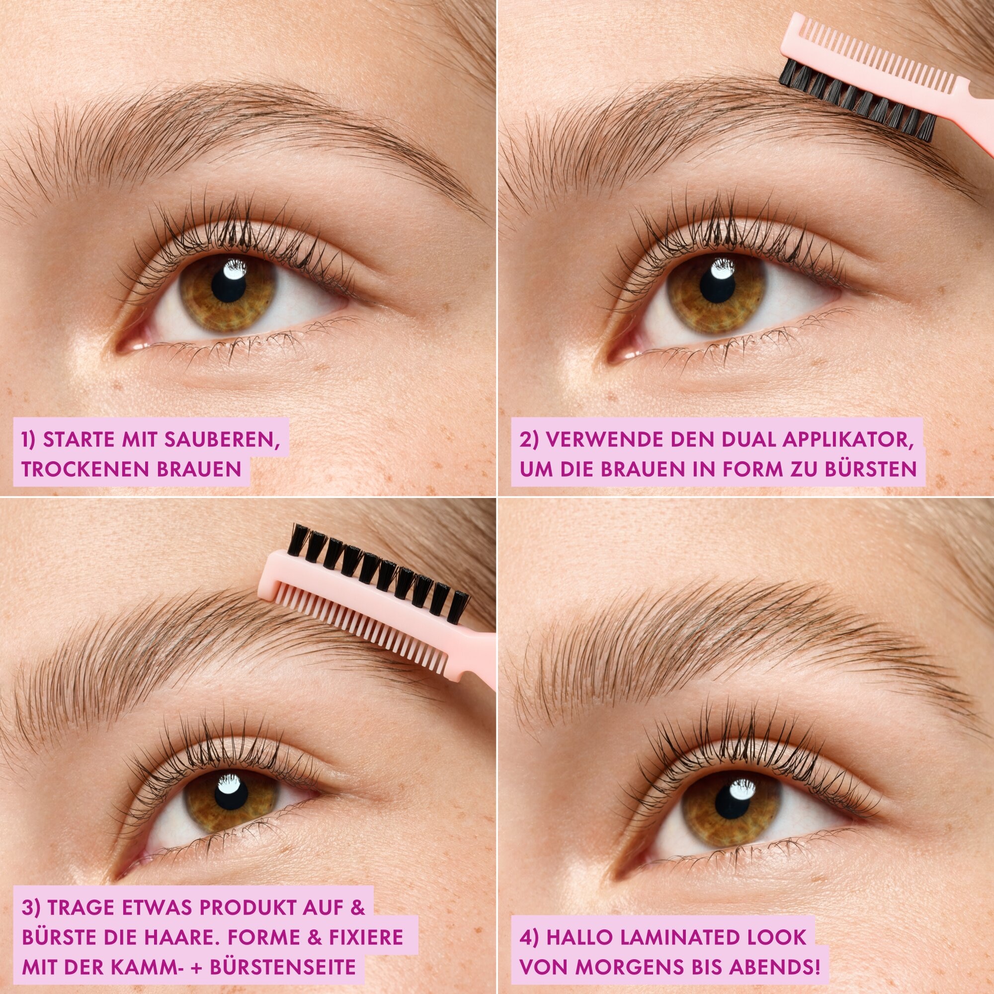 Essence Augenbrauen-Gel »brow lift & freeze glue«